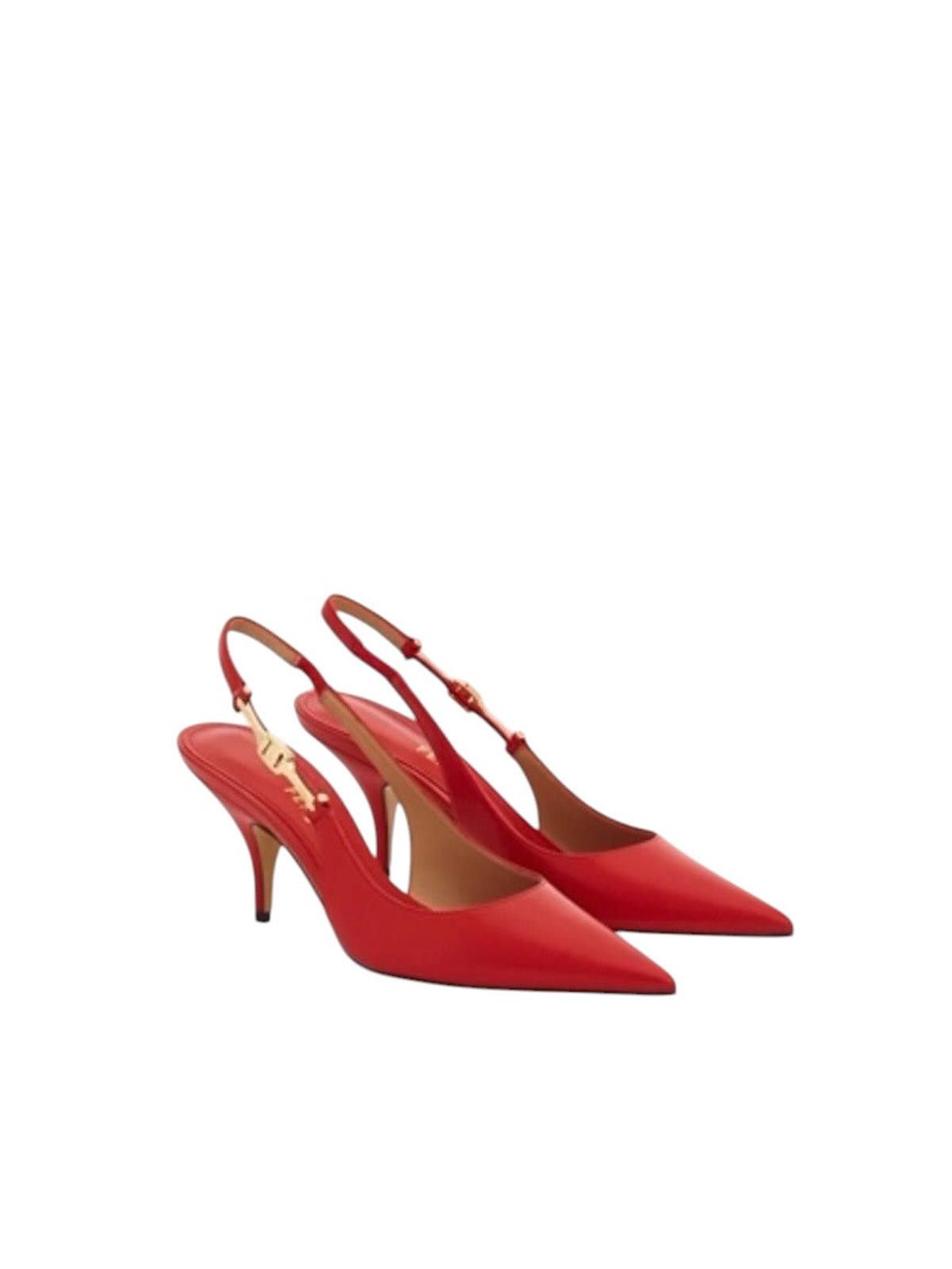 Salvatore Ferragamo Ferragamo F-Buckle Slingback Pump Size US 7.5 / IT 37.5 - 2 Thumbnail