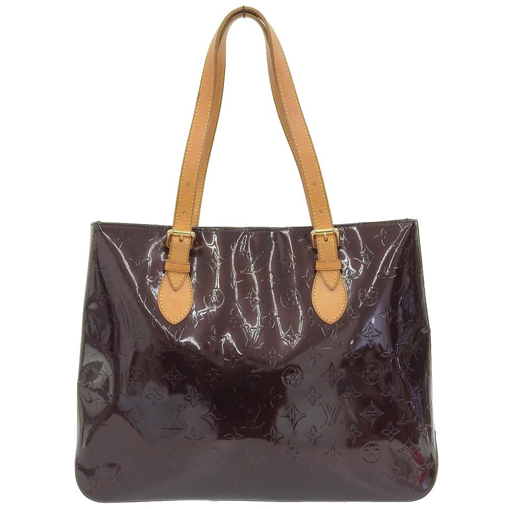 Louis Vuitton Louis Vuitton Louis Vuitton Monogram Vernis Brentwood Tote M91994 Leather Tote Bag M91994 in Very Good Condition Size ONE SIZE - 1 Thumbnail