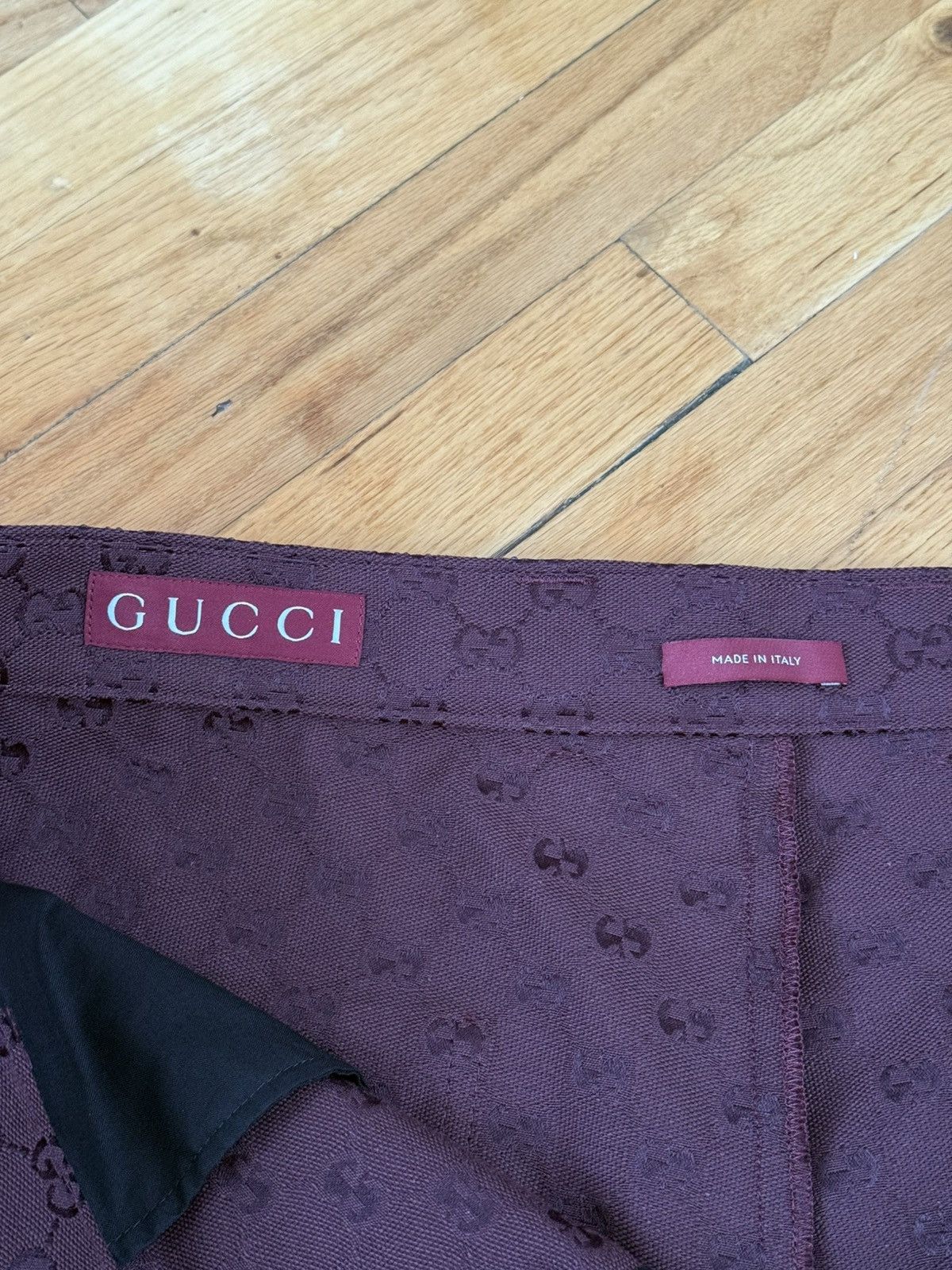 Gucci Gucci GG Canvas Shorts with Crystals Size US 40 / EU 56 - 4 Thumbnail