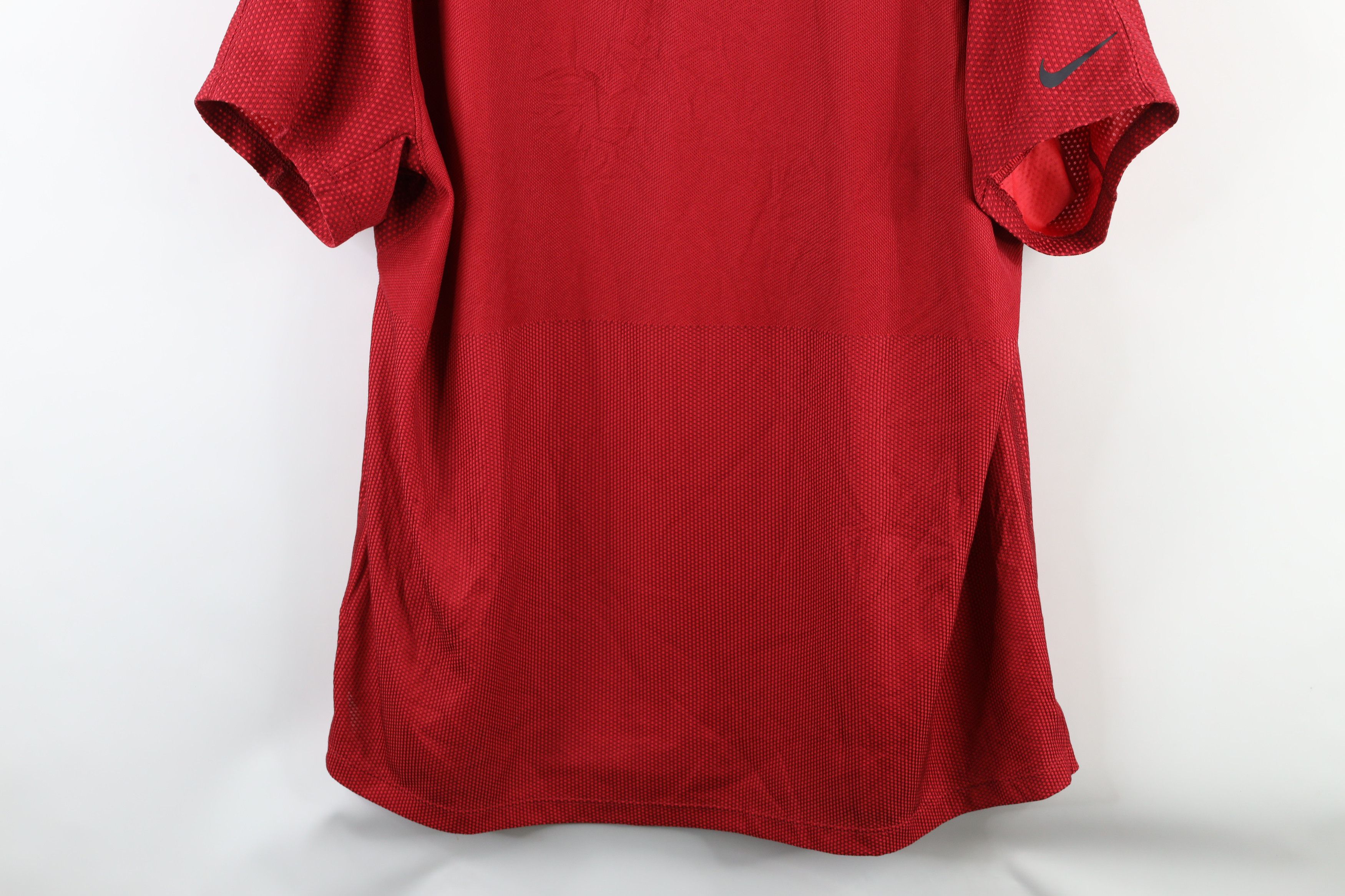 Nike × Vintage Nike Tiger Woods Detroit Pistons Basketball Henley T-shirt Size US XL / EU 56 / 4 - 3 Thumbnail