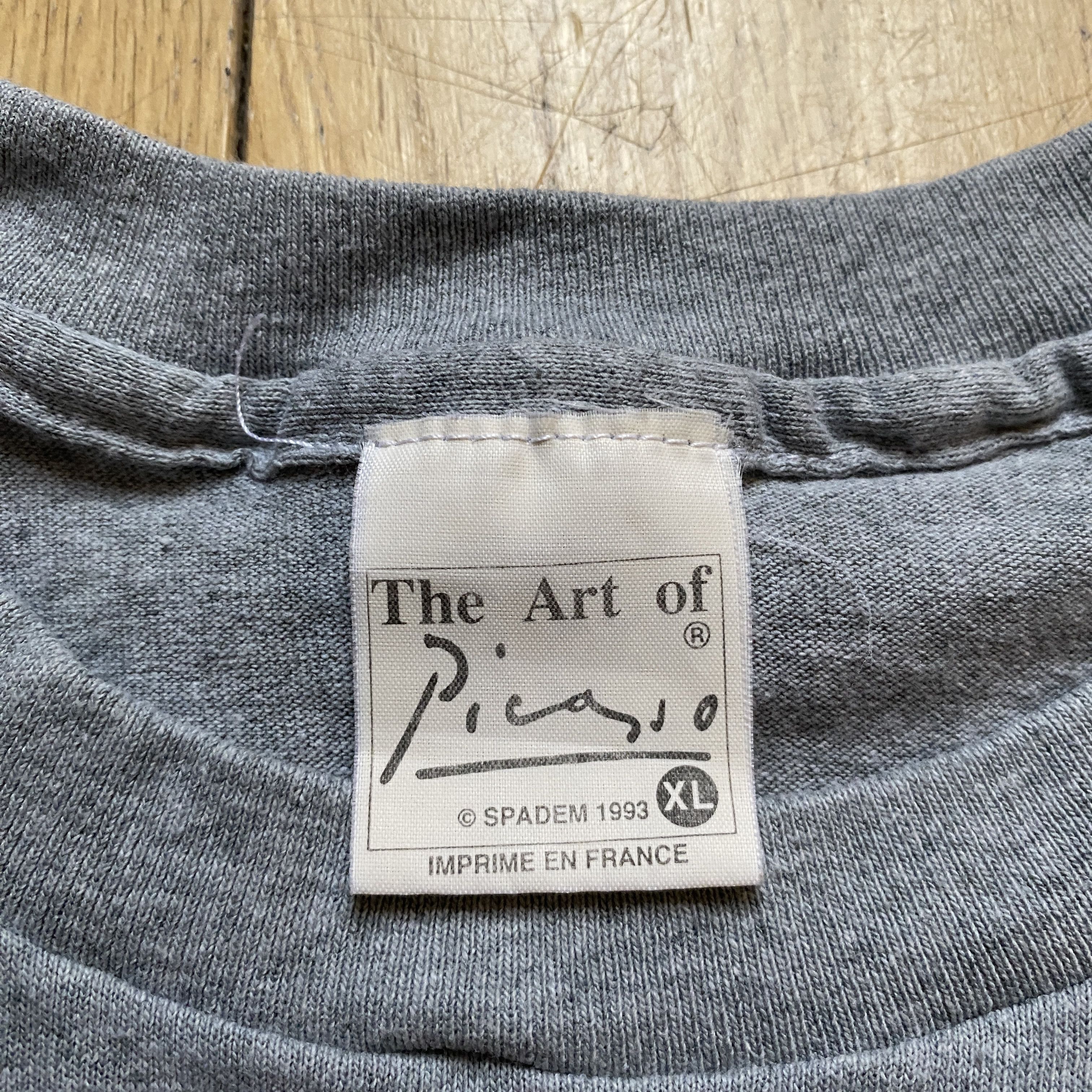 Vintage Rare 1993 Pablo Picasso Official Museum Art Tee Size US XL / EU 56 / 4 - 6 Thumbnail