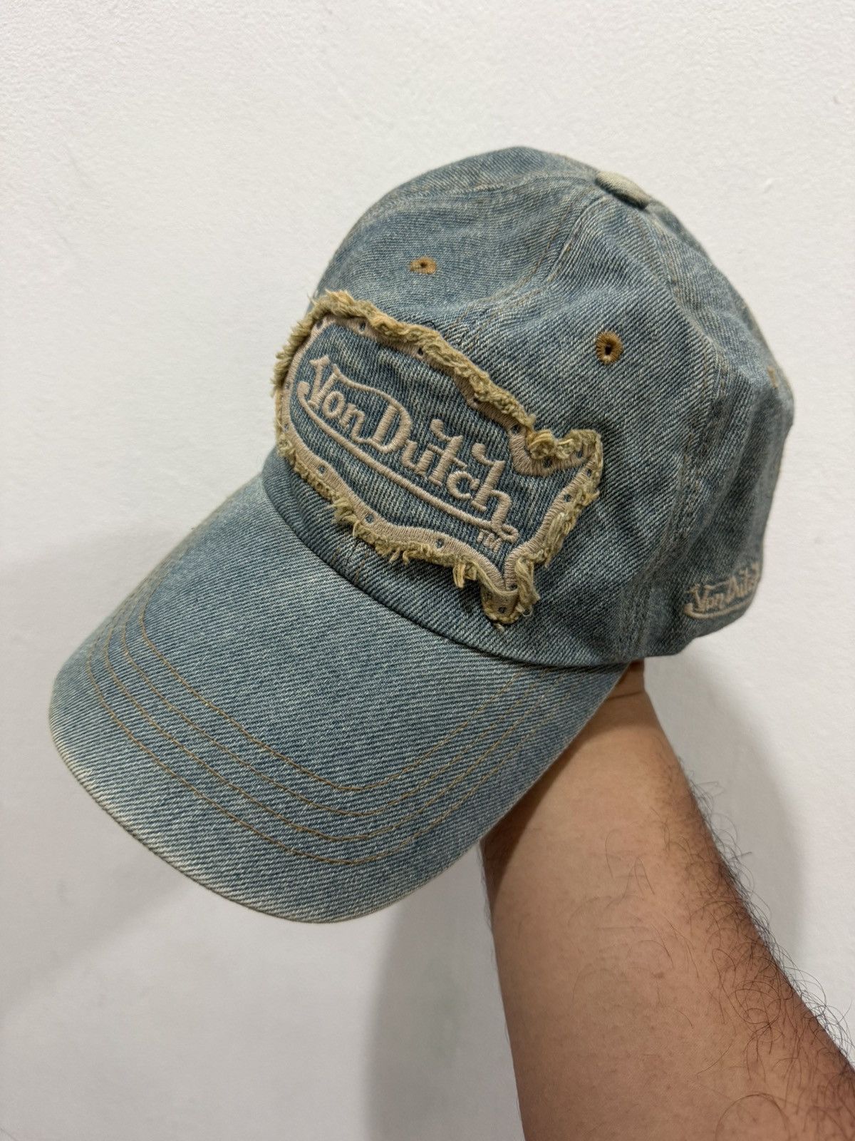Von Dutch VTG Distress Von Dutch Hat Size ONE SIZE - 1 Thumbnail