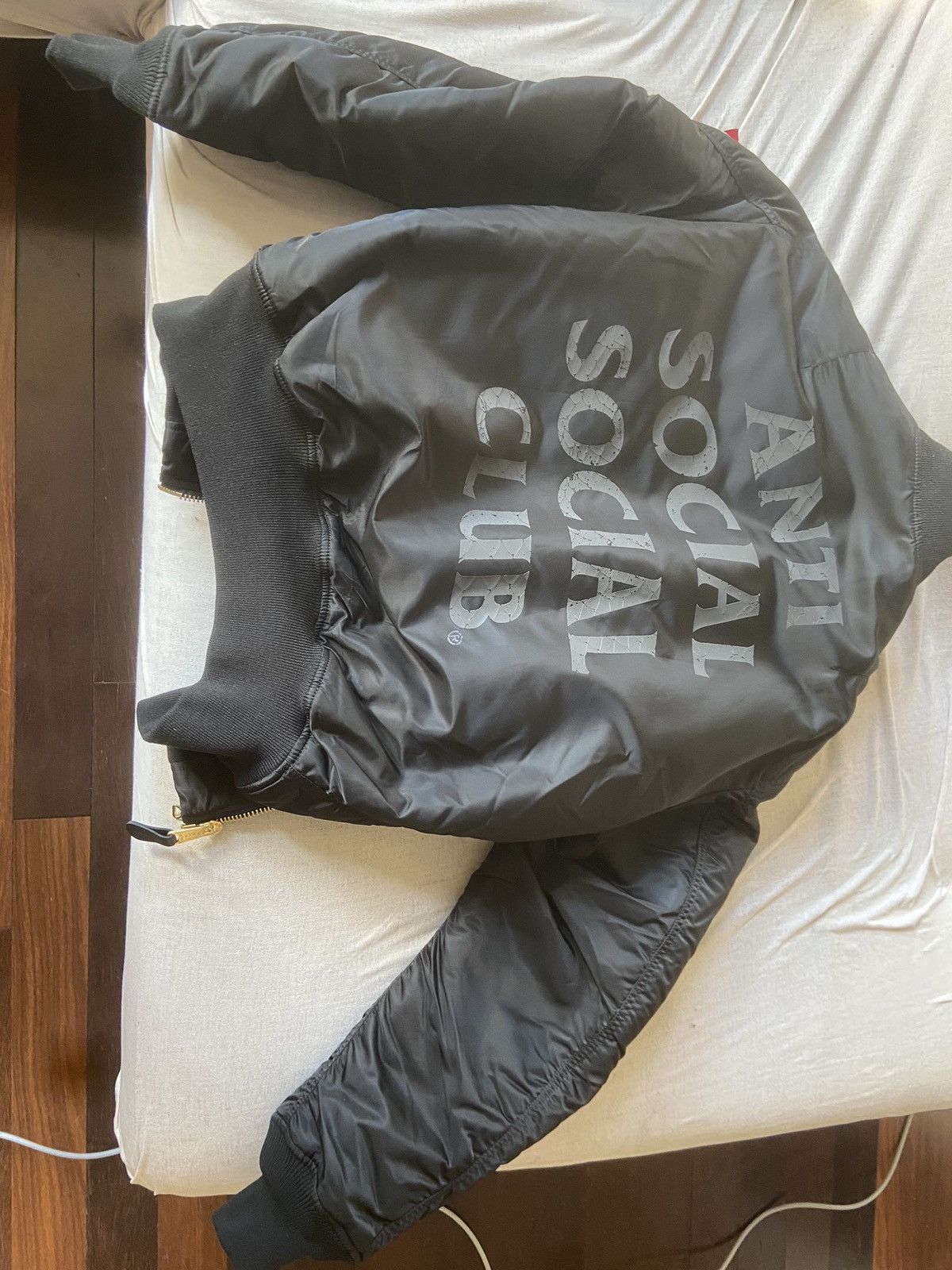 Alpha Industries × Anti Social Social Club | Grailed