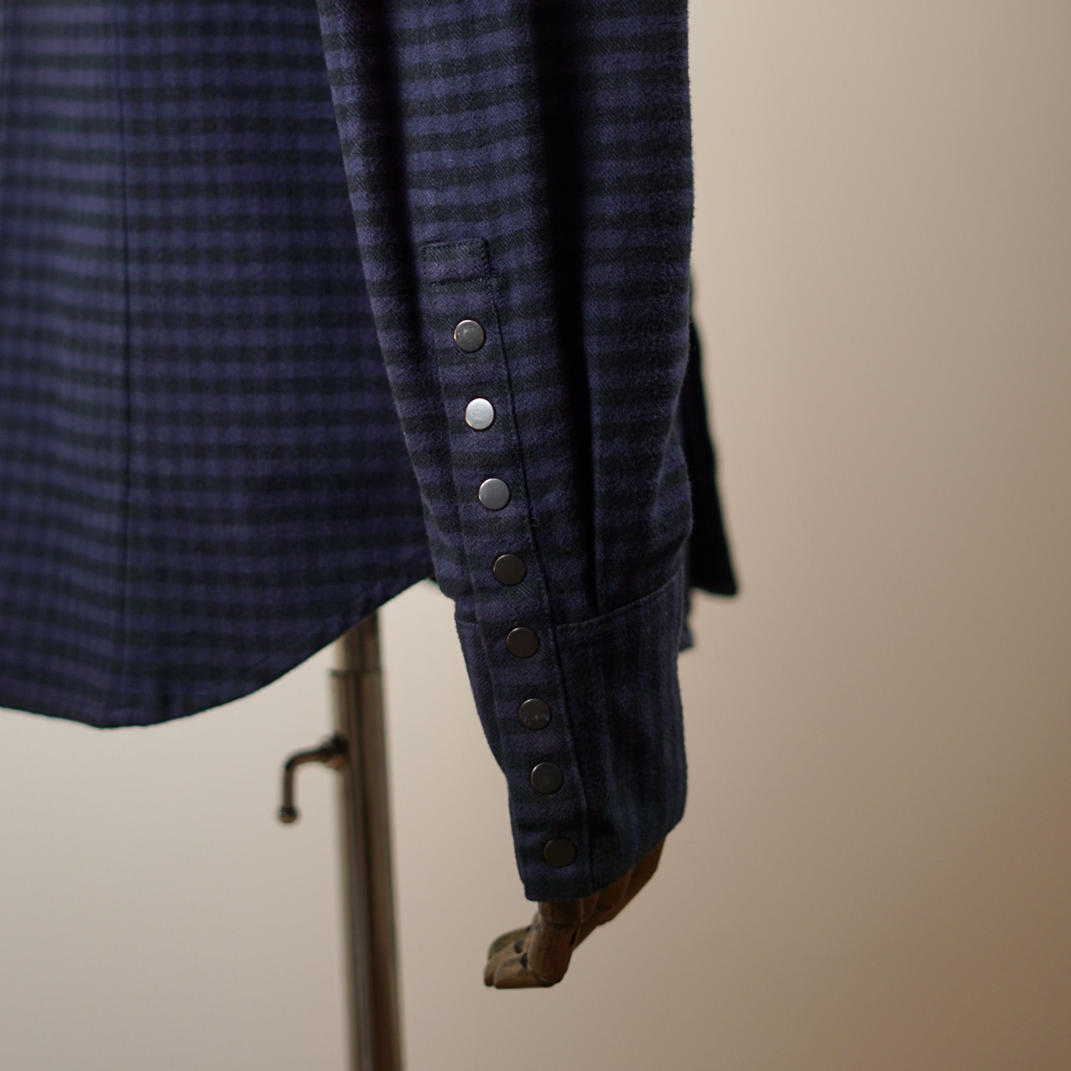7 For All Mankind Checked Military Button-Up Shirt Size US M / EU 48-50 / 2 - 8 Thumbnail