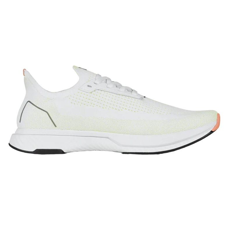 Flux Flux Men's Adpat Run in White/Neon Sunrise, Size 11.5 Size US 11.5 / EU 44-45 - 2 Thumbnail