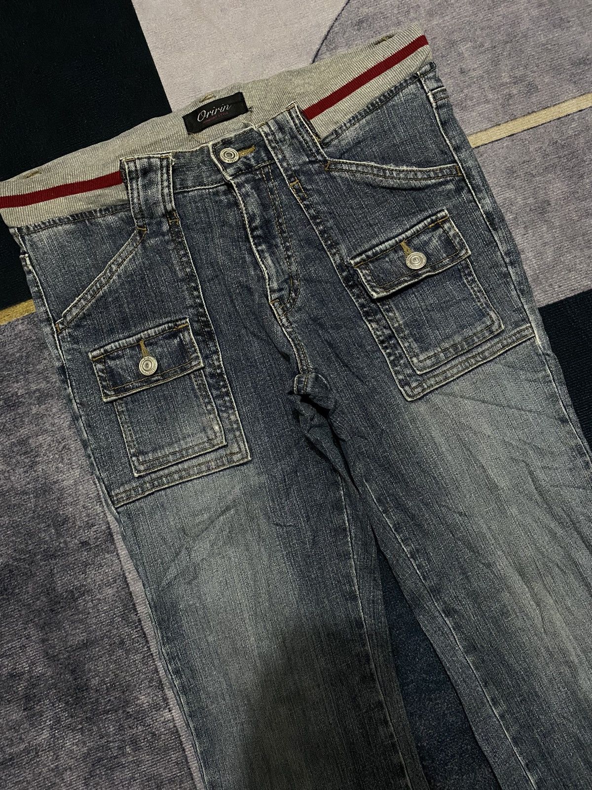 ORIRIN BOOTCUT DENIM PANTS
