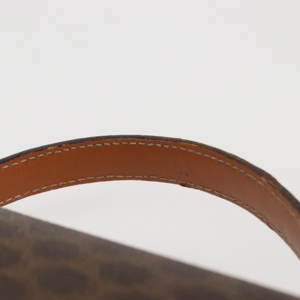 Celine CELINE Macadam Canvas Hand Bag Pvc Leather Brown Gold Size ONE SIZE - 8 Thumbnail