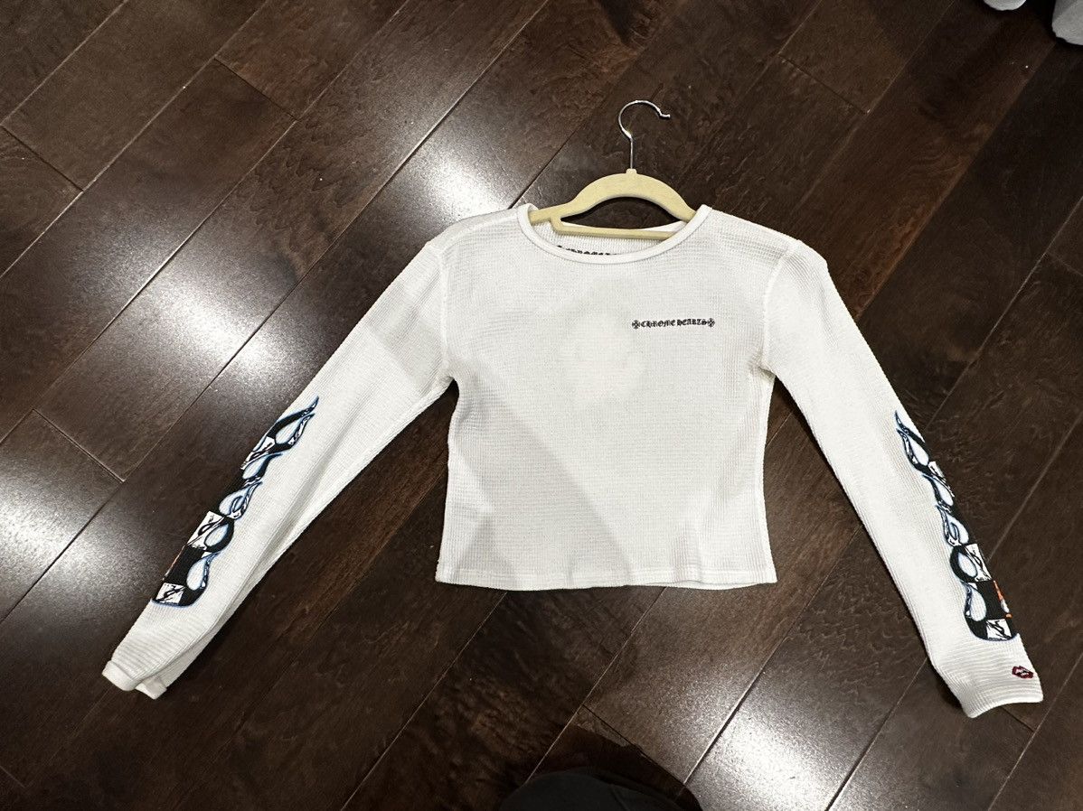 Chrome Hearts Chrome hearts x Matty boy thermal crop top Size M / US 6-8 / IT 42-44 - 1 Thumbnail