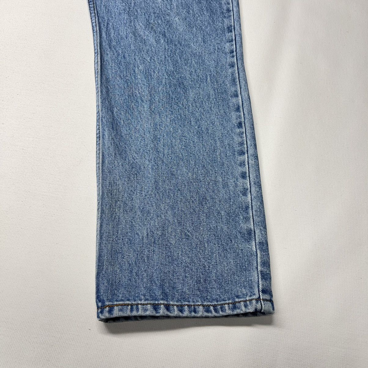 Levi's Levis 505 Jeans Regular Fit Straight Blue Pants Denim Y2K Size US 33 - 2 Thumbnail