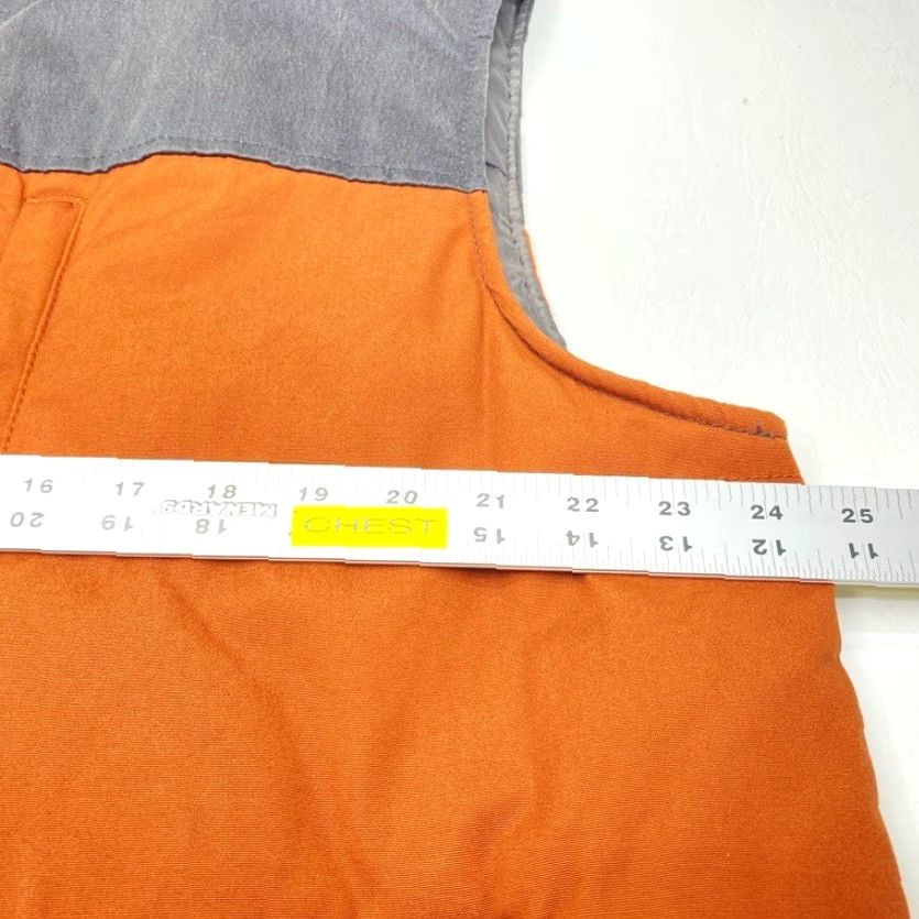Vintage NWT Red Head Vest Mens XL Gray Rust Canvas Lined Padded Snaps Pockets NEW 8010 Size US XL / EU 56 / 4 - 7 Thumbnail