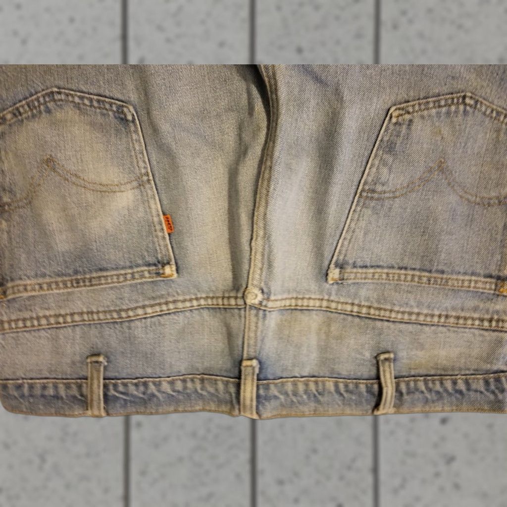 Levi's VINTAGE Levi's Jeans 38x28 Boot Denim Pants Orange Tab Mens 5-Pocket Design Size US 38 / EU 54 - 1 Thumbnail