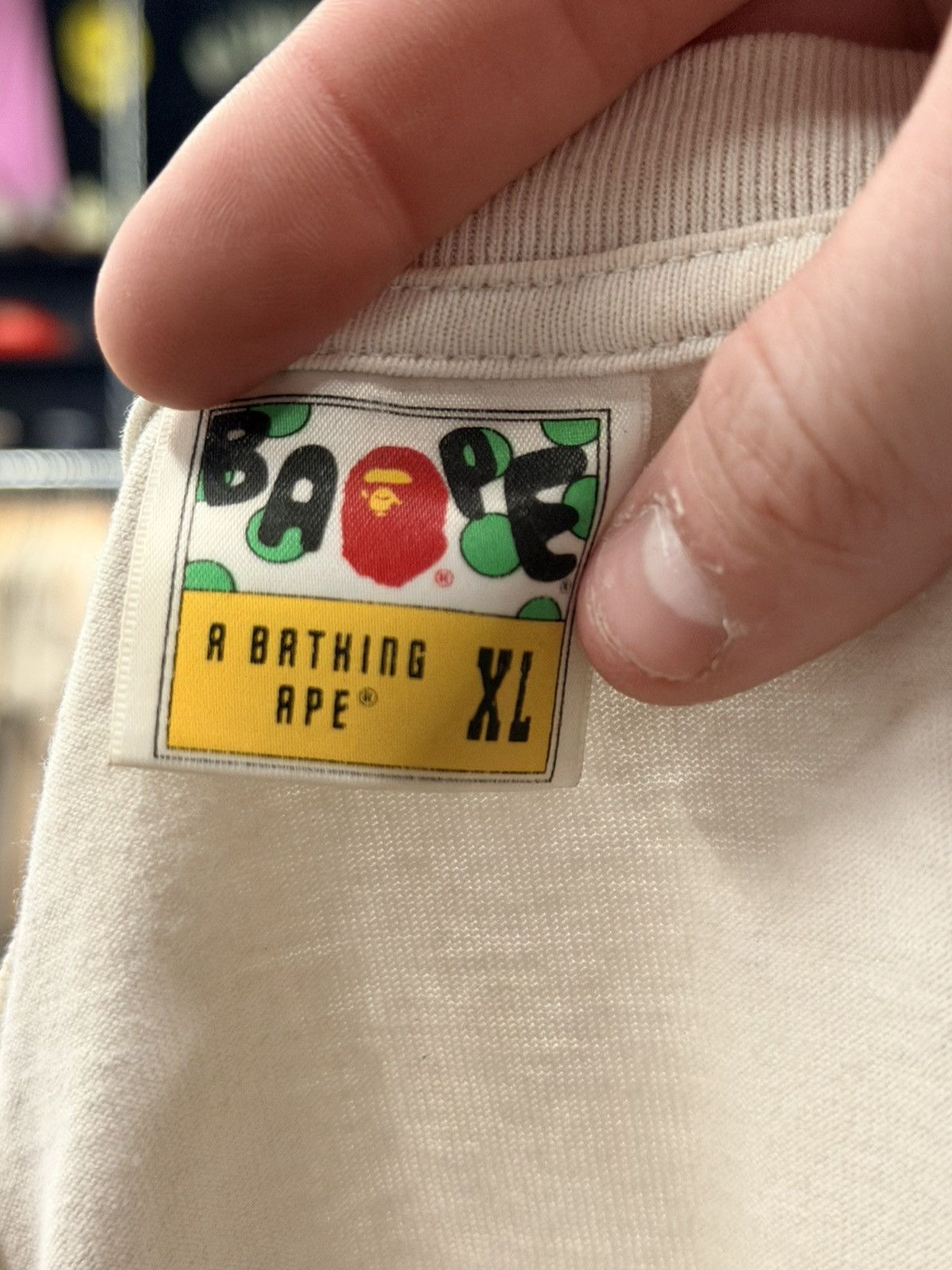 Bape Bape Bee Logo T-Shirt Size US XL / EU 56 / 4 - 3 Thumbnail