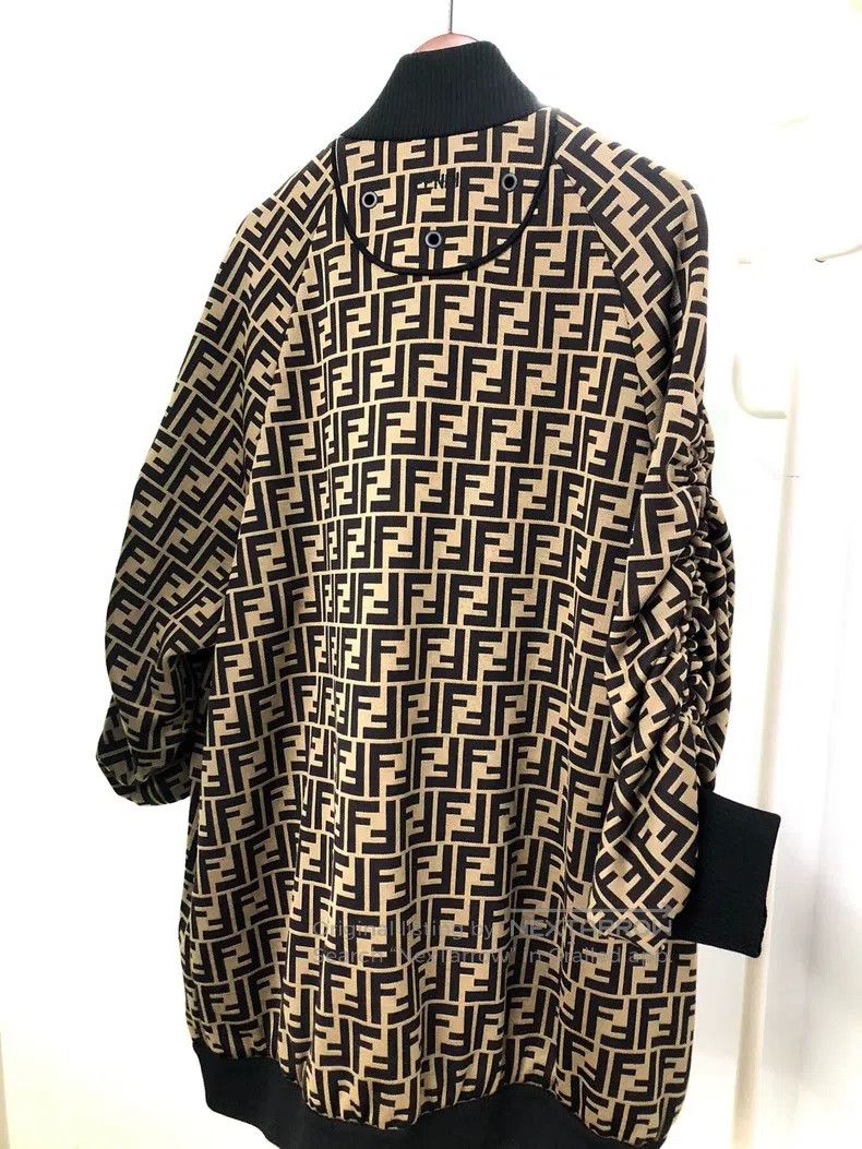 Fendi Fendi All-Print Jacket Size XXS / US 00 / IT 34 - 2 Thumbnail