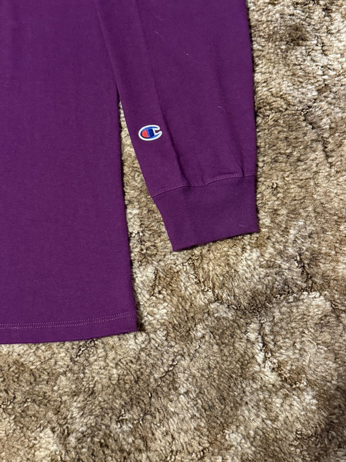 Champion Champion Long Sleeve T-Shirt Purple Large Size US L / EU 52-54 / 3 - 6 Thumbnail