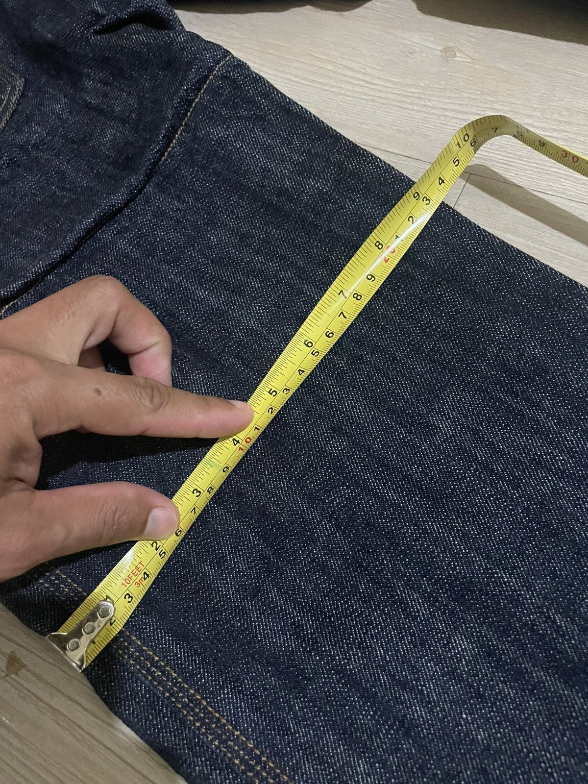Edwin Rare❗️ Bushpants Edwin Jeans Double Waist Denim Size US 33 - 6 Thumbnail