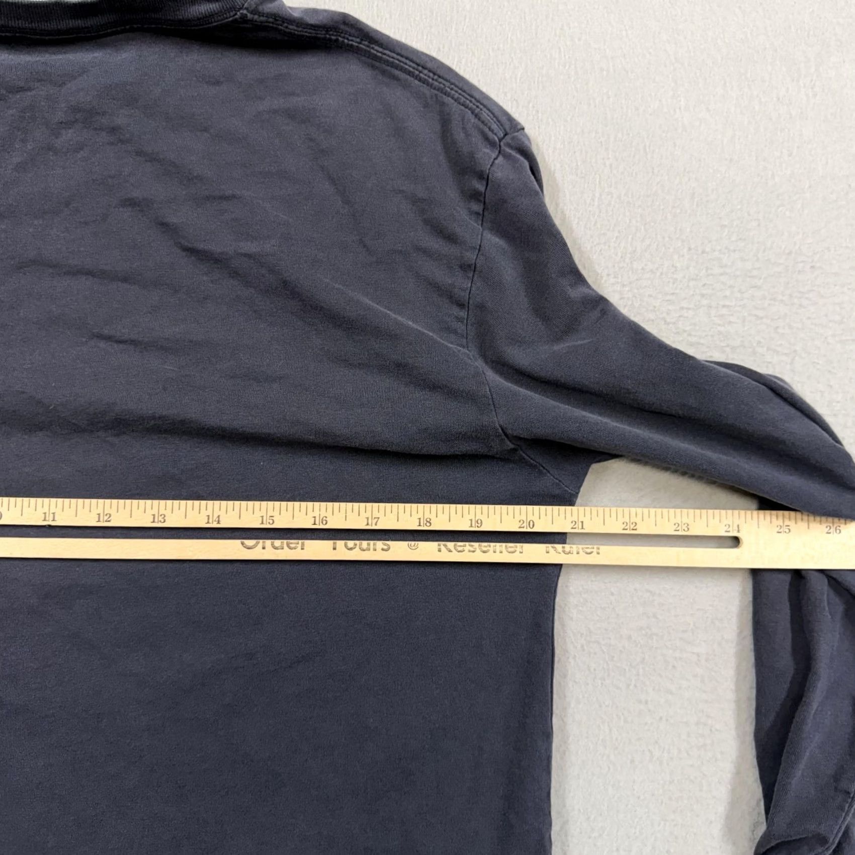 Gap Gap Shirt Mens Small Blue Long Sleeve Athletic Dept Logo Graphic Tee Crewneck Size US S / EU 44-46 / 1 - 5 Thumbnail
