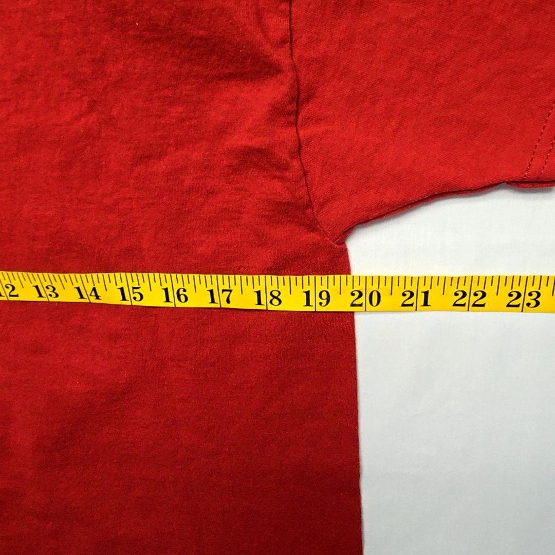 Hanes Oklahoma Sooners Football Shirt Graphic Red L University Tee Size US L / EU 52-54 / 3 - 6 Thumbnail