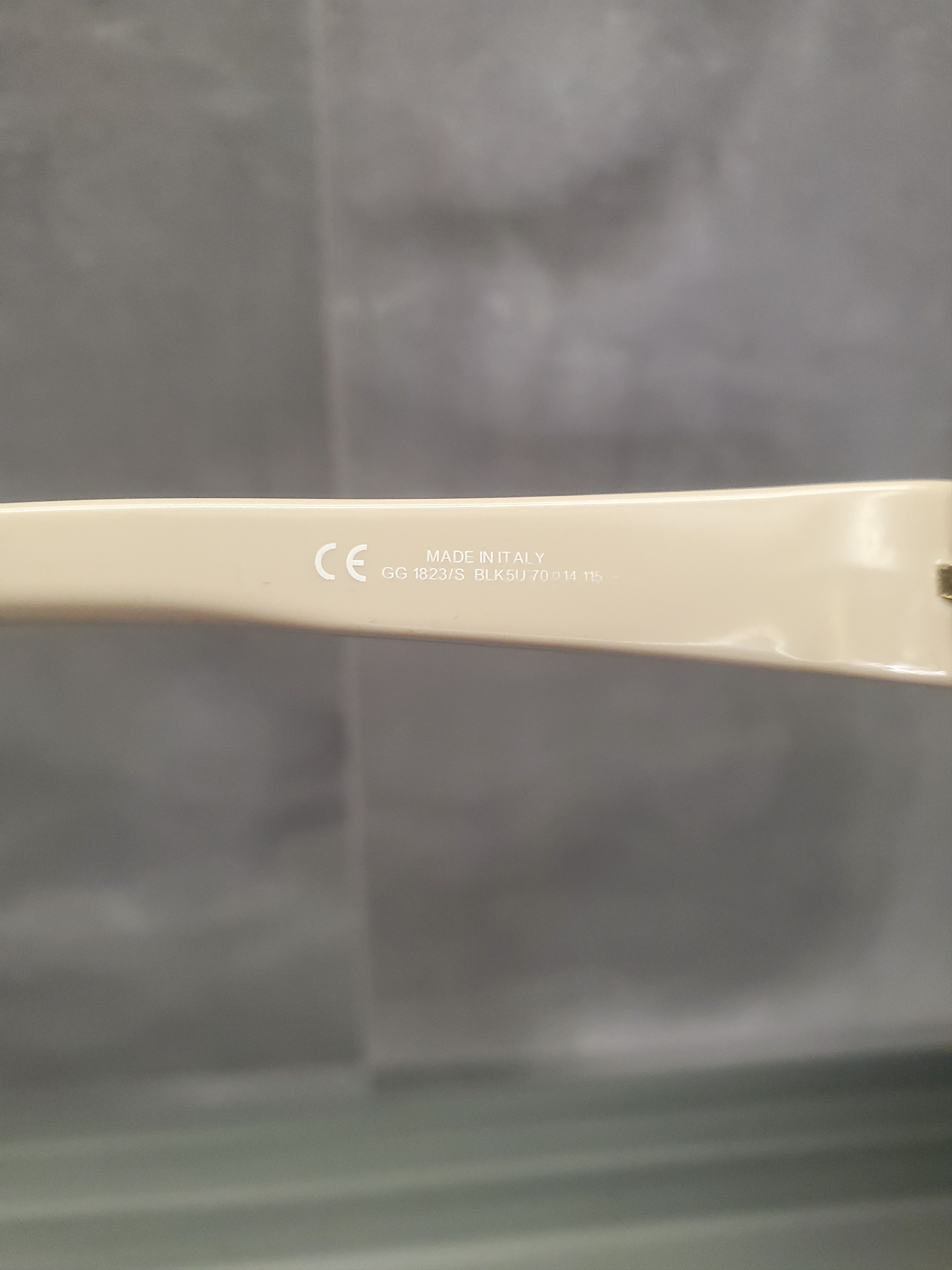 Gucci Gucci Guccissima Gradient Studded GG1823/S Semi Rimless Size ONE SIZE - 10 Thumbnail