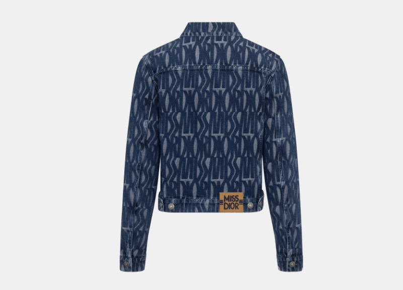 Dior o1w1db11225 452V11 Denim Jacket in Blue Size XS / US 0-2 / IT 36-38 - 2 Thumbnail