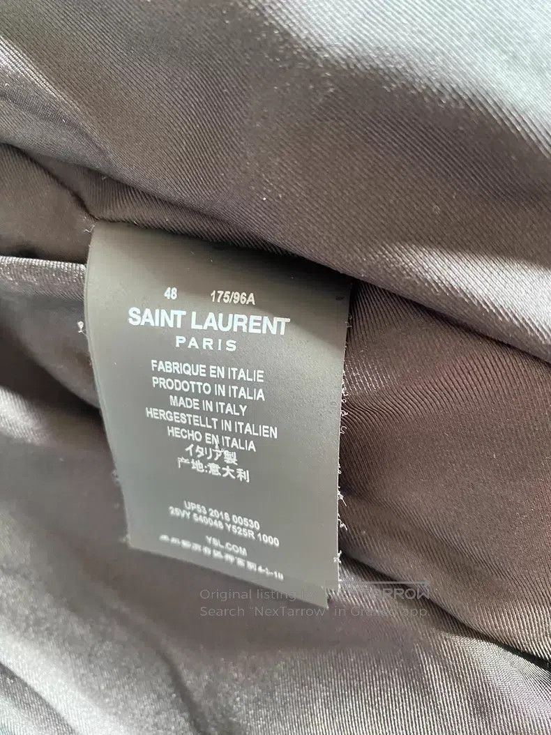 Saint Laurent Paris Saint Laurent Paris Jacket Coat i Size US M / EU 48-50 / 2 - 6 Thumbnail