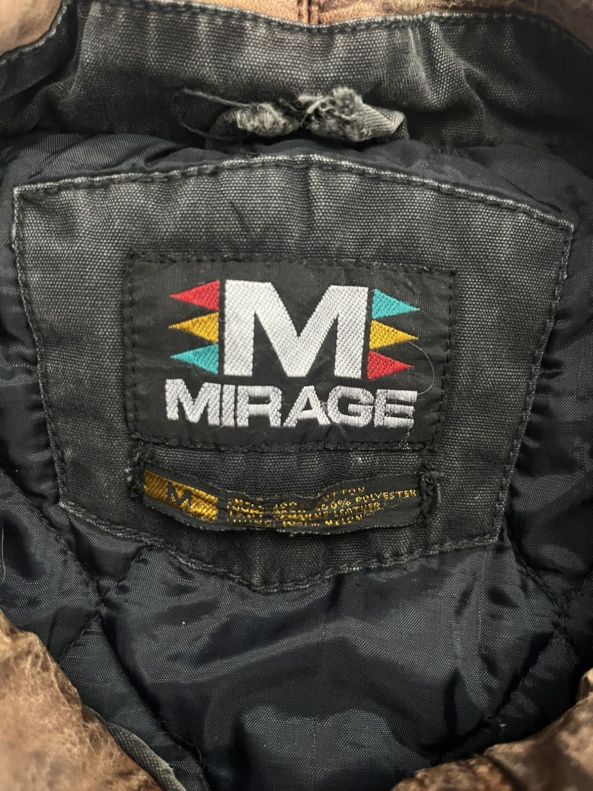 Mirage Vintage Mirage SAINTS Denim Long Jacket Distressed Size M Size US M / EU 48-50 / 2 - 10 Thumbnail