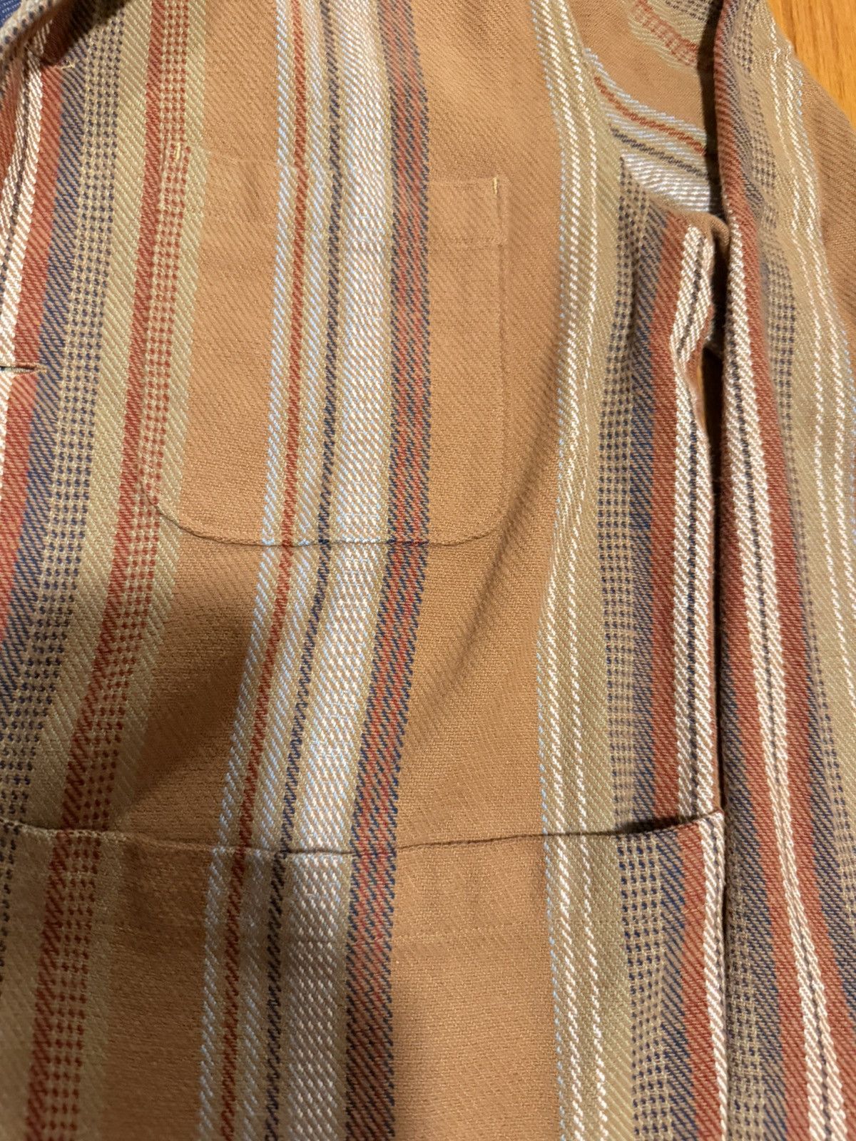 Aime Leon Dore Aime Leon Dore Blanket Serape Striped Brown Chore Coat Small Size US S / EU 44-46 / 1 - 4 Thumbnail