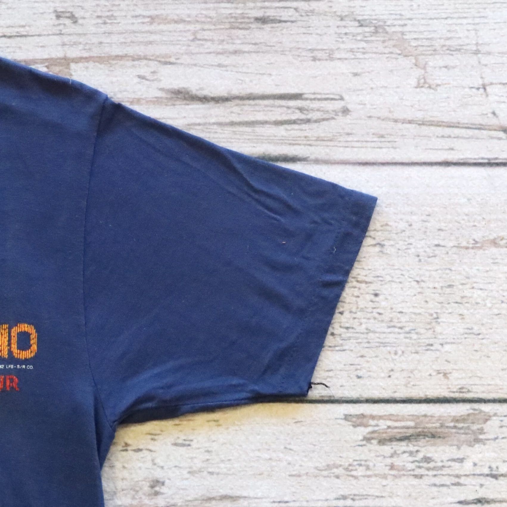 Vintage VINTAGE The Who American Tour '82 Tshirt L Blue Men's T-Shirt Size US L / EU 52-54 / 3 - 5 Thumbnail