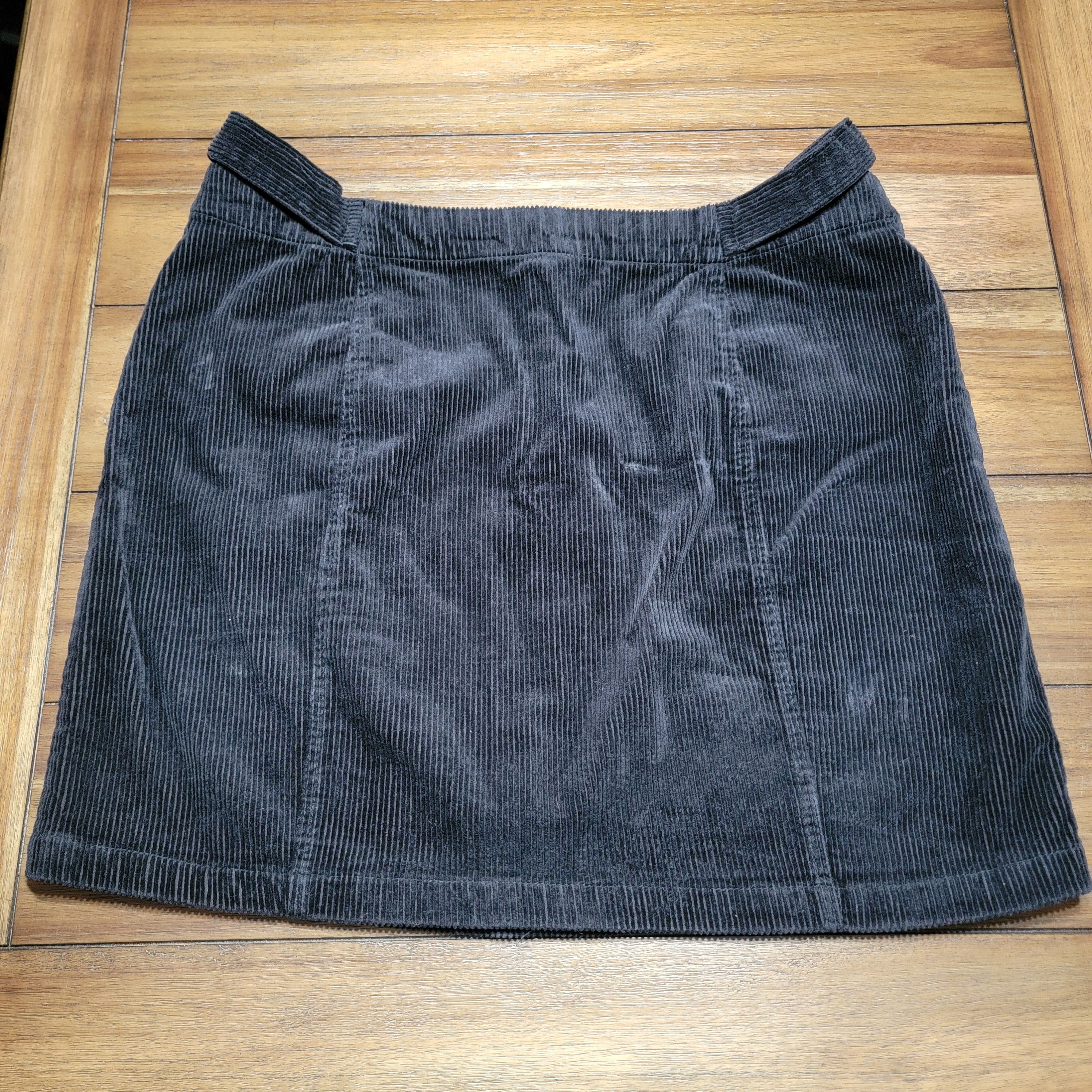 Forever 21 Forever 21 Corduroy Midi Skirt w/ Zipper & Side Loops-2X Size 40" / US 18 - 3 Thumbnail