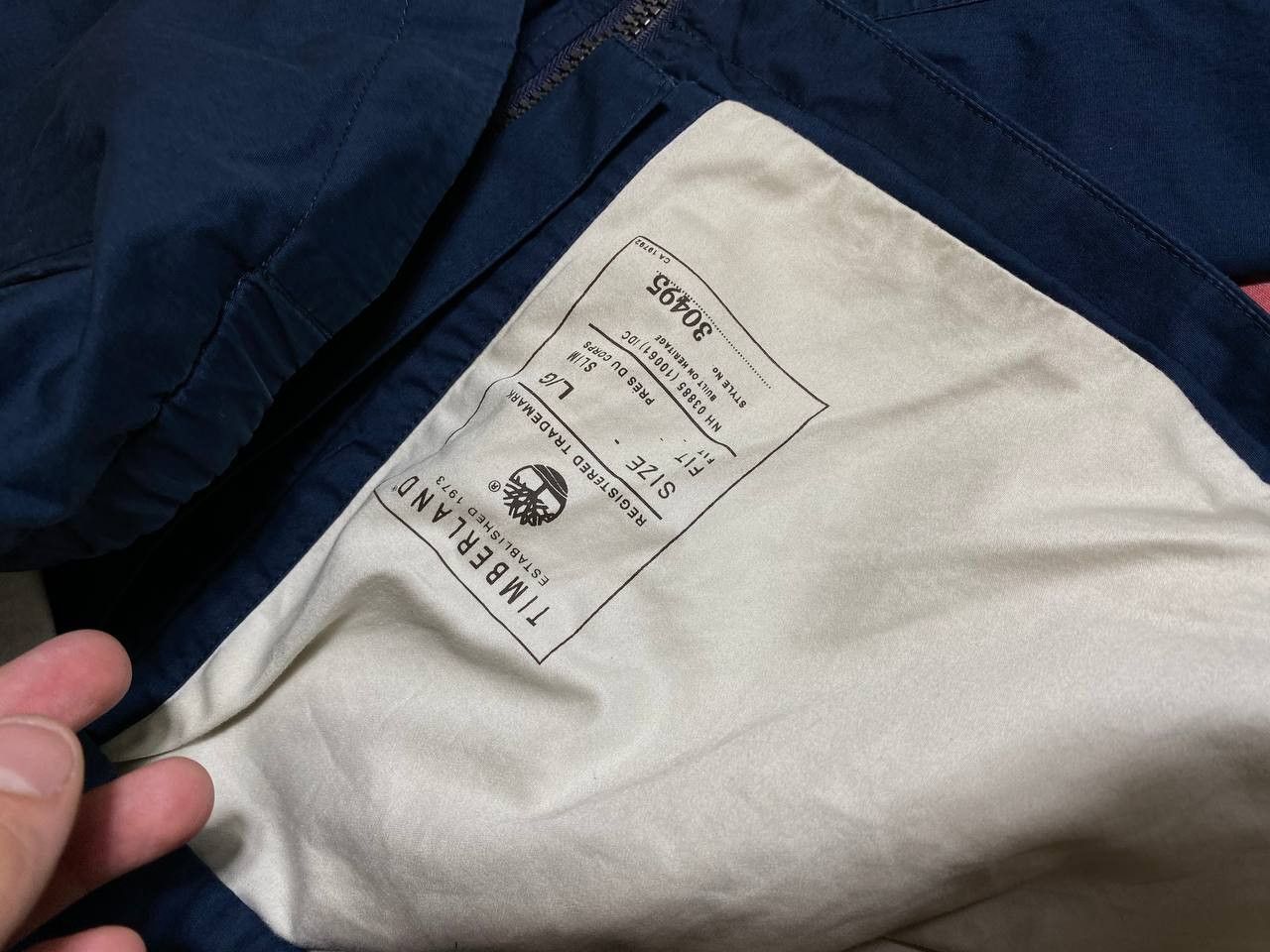 Timberland × Vintage Vintage Timberland Weatherwear Light Jacket Size US L / EU 52-54 / 3 - 14 Thumbnail