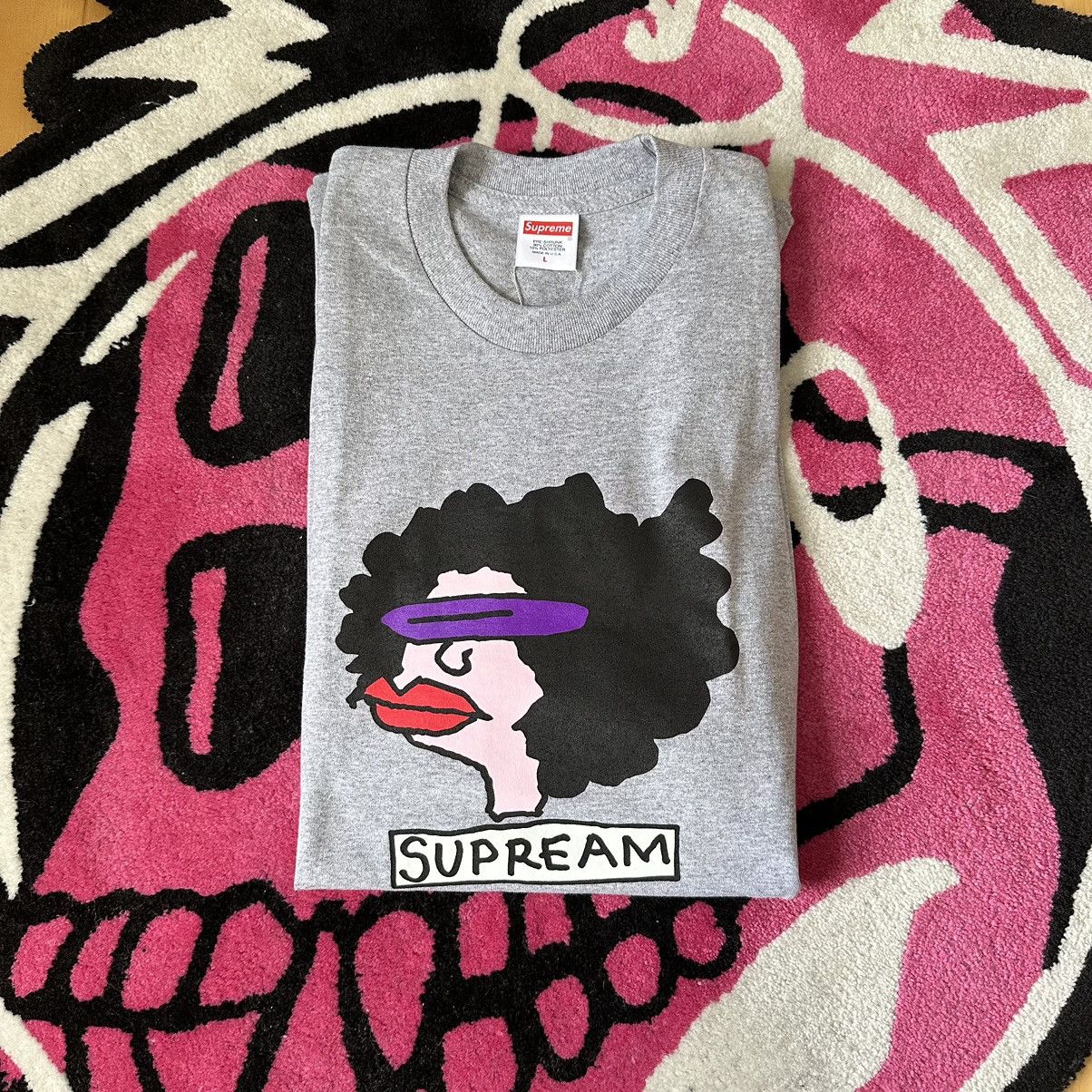 Image of Supreme Gonz 2017 Grey Tee, Men's (Size Large)