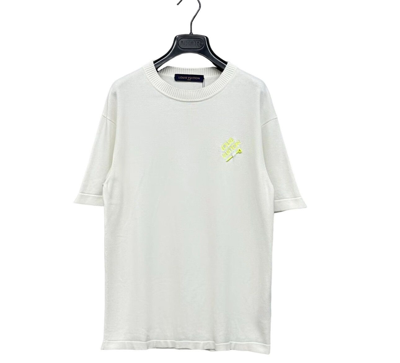 Louis Vuitton Louis Vuitton Pin Embroidery Knit T-Shirt M Size US M / EU 48-50 / 2 - 1 Thumbnail