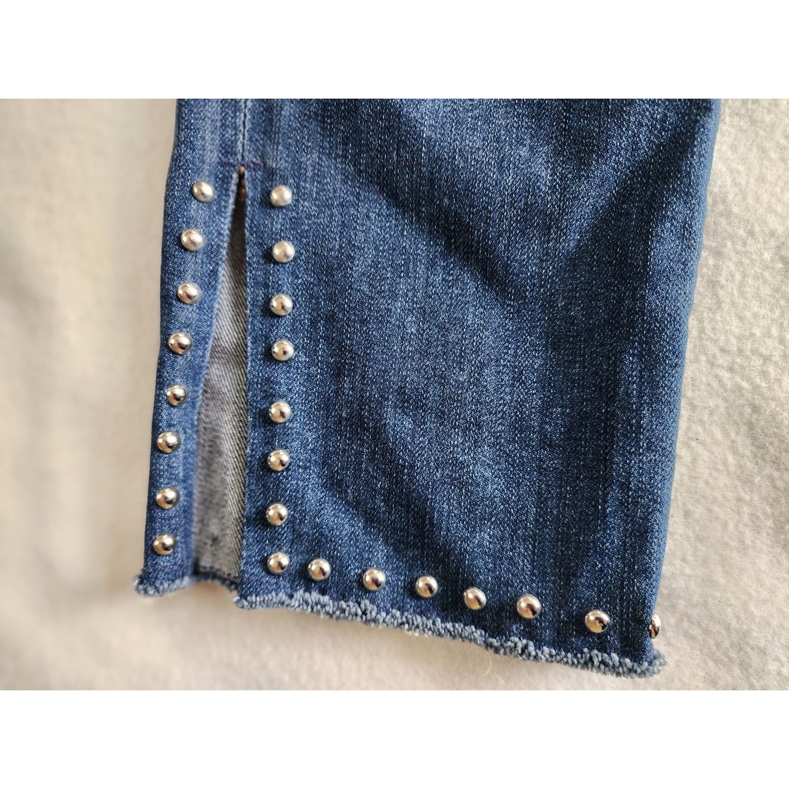 Citizens Of Humanity Citizens of Humanity Rocket HR Skinny Jeans Studded 29 Moto Size 29" - 7 Thumbnail