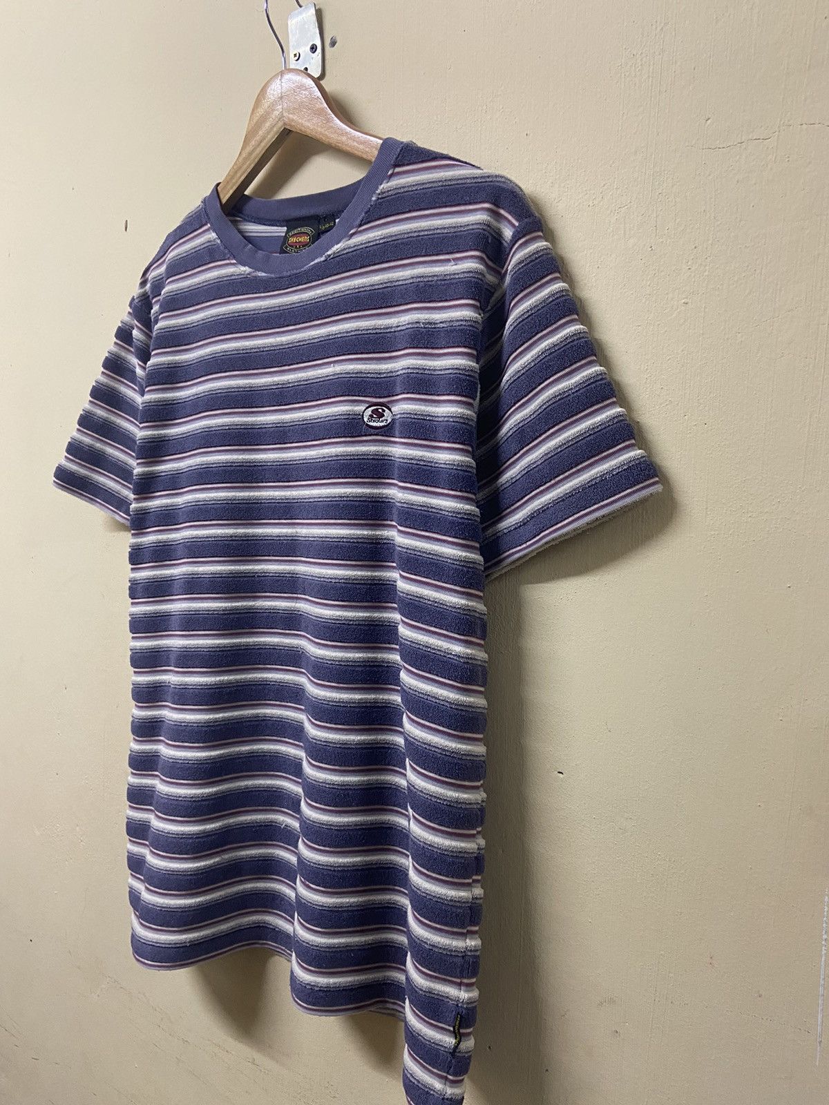 SKECHERS × Vintage Vintage Skechers Usa Stripe TShirt Size US L / EU 52-54 / 3 - 3 Thumbnail