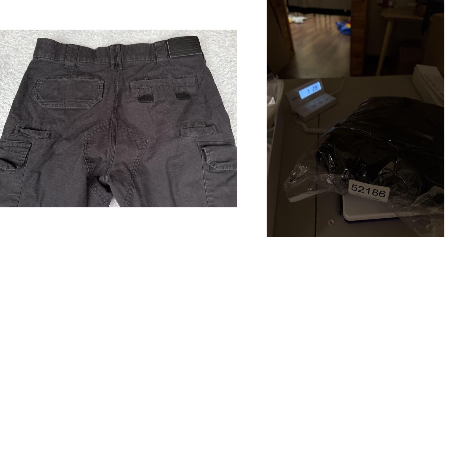 Vintage Howitzer Patriot Tactical Pants Mens 31x34 Black Cargo Ripstop Utility LEO EMT Pants Regular Black Mens Cargo Pants Size US 31 - 10 Thumbnail