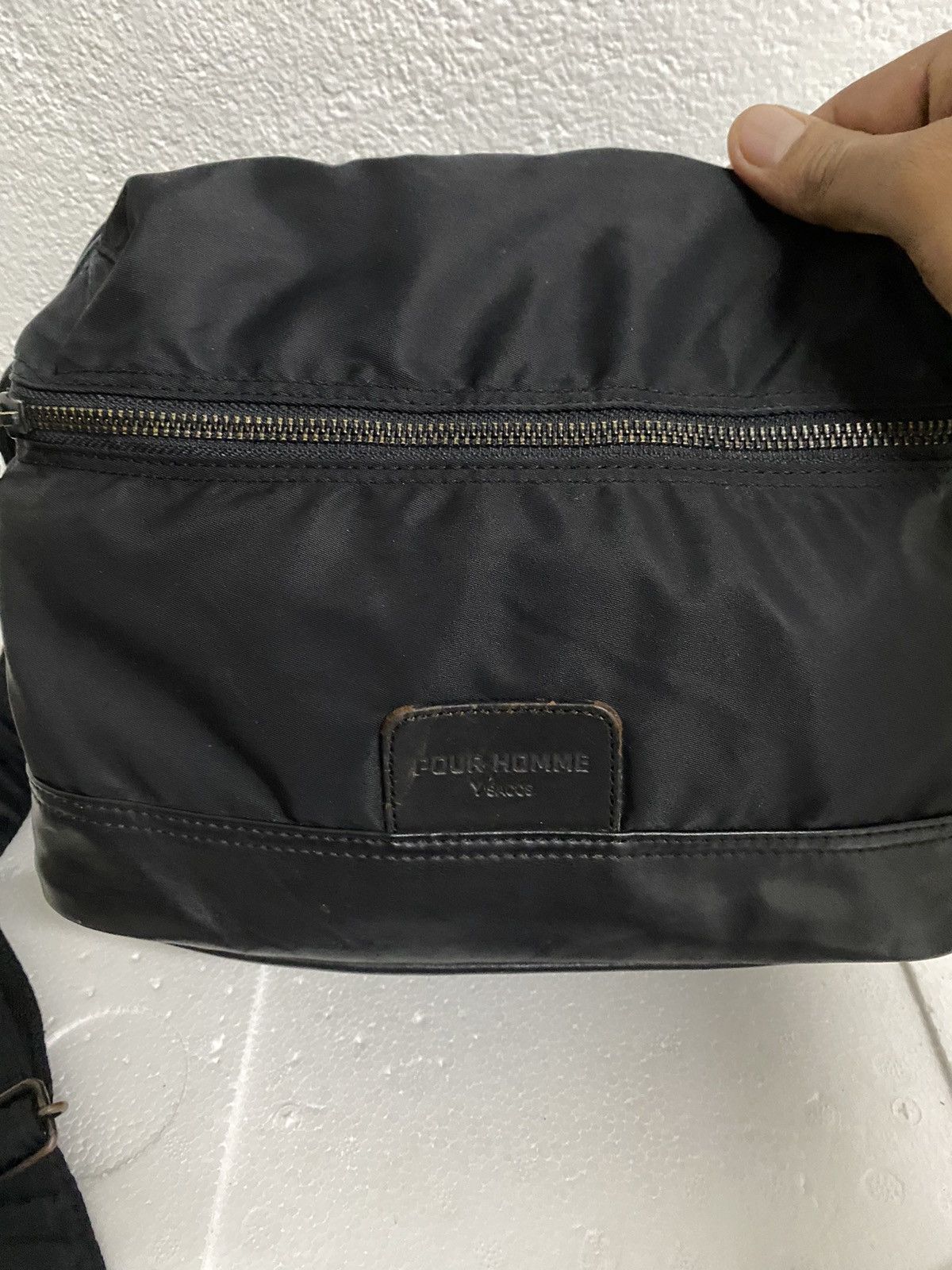 Japanese Brand × Yohji Yamamoto Rare🔥🔥🔥YSACCS COMPANY YOHJI YAMAMOTO SLING BAG Size ONE SIZE - 13 Thumbnail