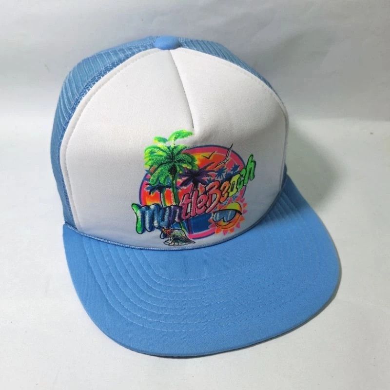 Vintage Muntlebeach Original Vintage Trucker Hat Snapback Size ONE SIZE - 2 Thumbnail