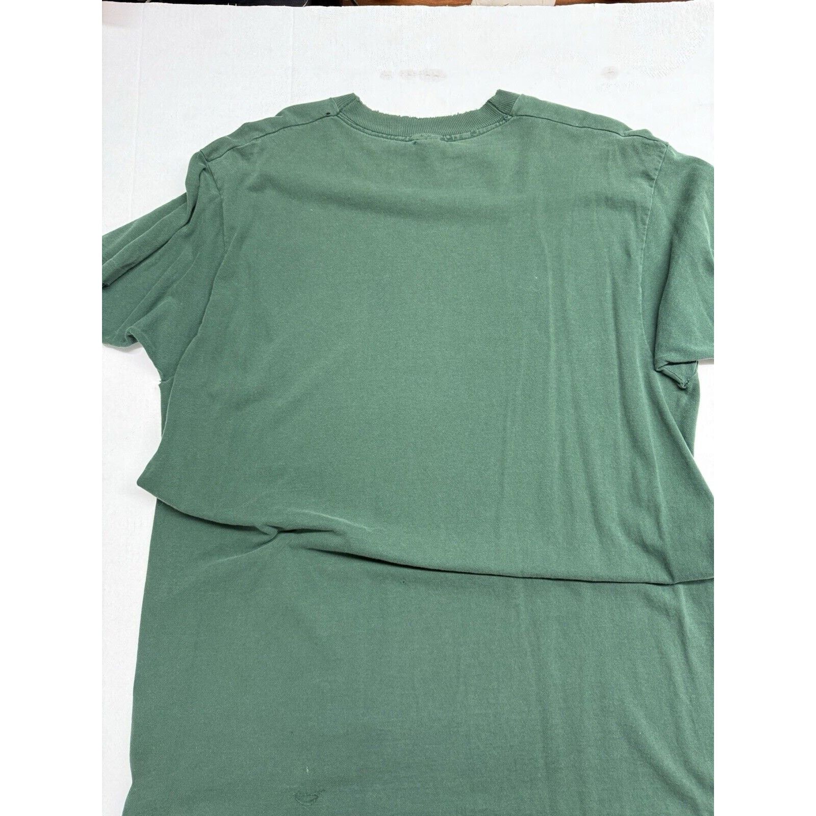 1995 Alien Workshop “BELIEVER” Green Skateboard TShirt Green Short Sleeve T Shirts