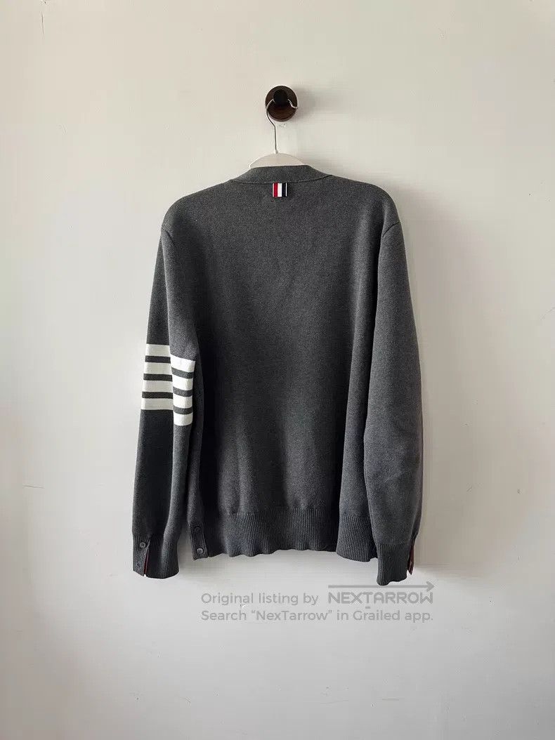 Thom Browne Thom Browne Grey Cardigan Size US L / EU 52-54 / 3 - 2 Thumbnail
