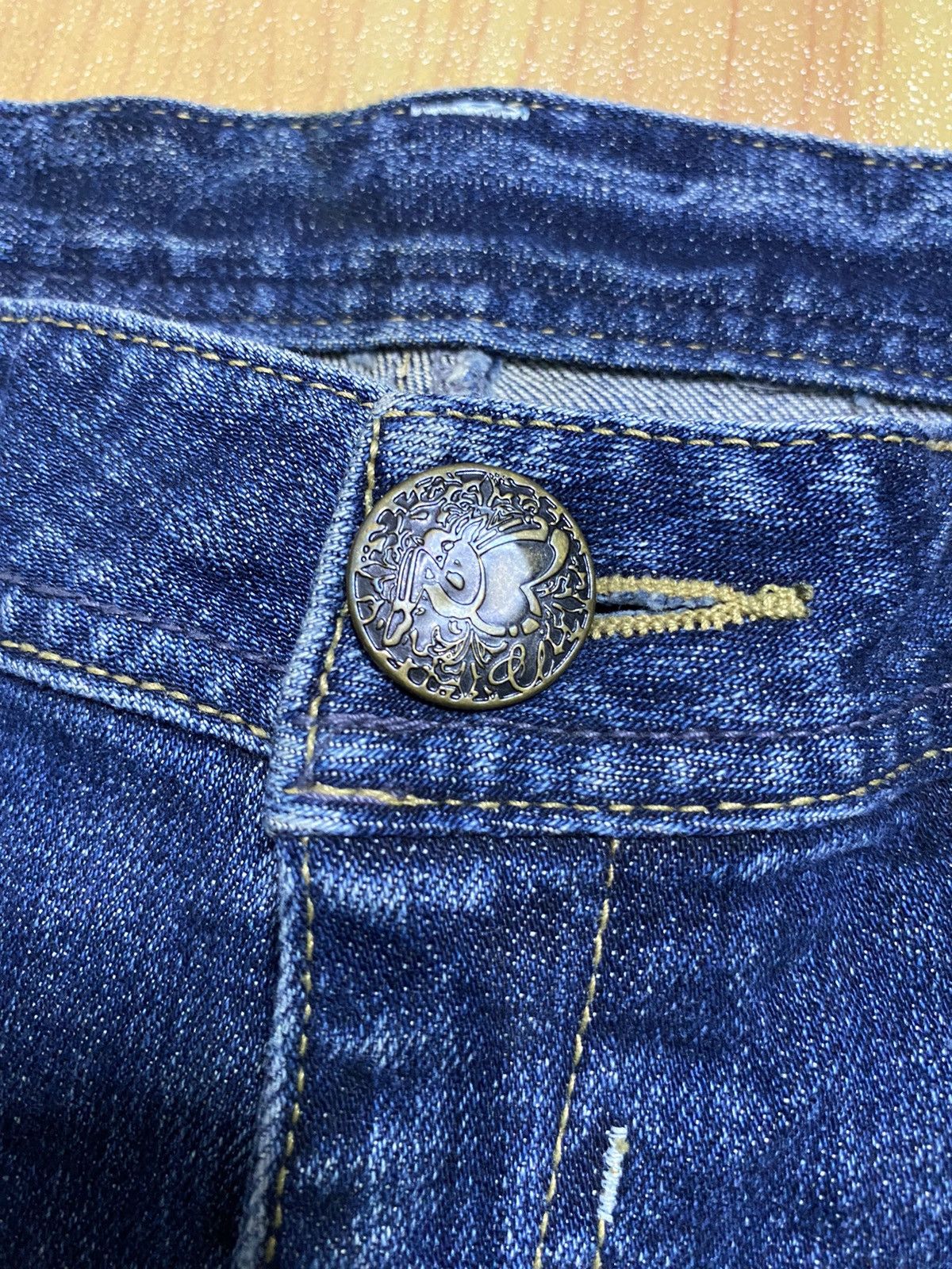 If Six Was Nine × Japanese Brand × Le Grande Bleu (L.G.B.) Japanese classical elf western flared denim LGB style Size US 30 / EU 46 - 8 Thumbnail