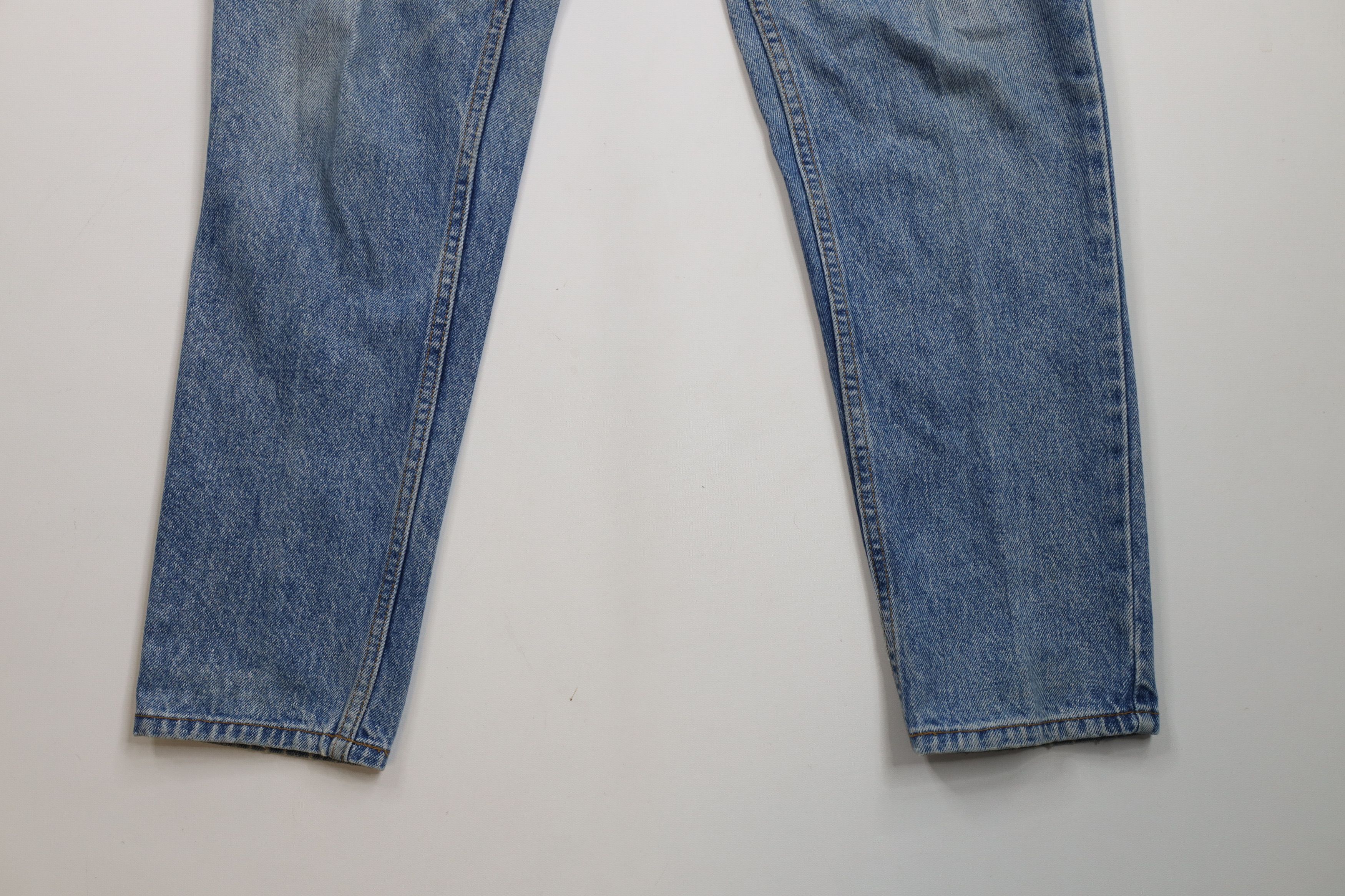 Guess × Vintage Vintage 90s Guess Tapered Leg Button Fly Denim Jeans USA Size US 30 / EU 46 - 4 Thumbnail