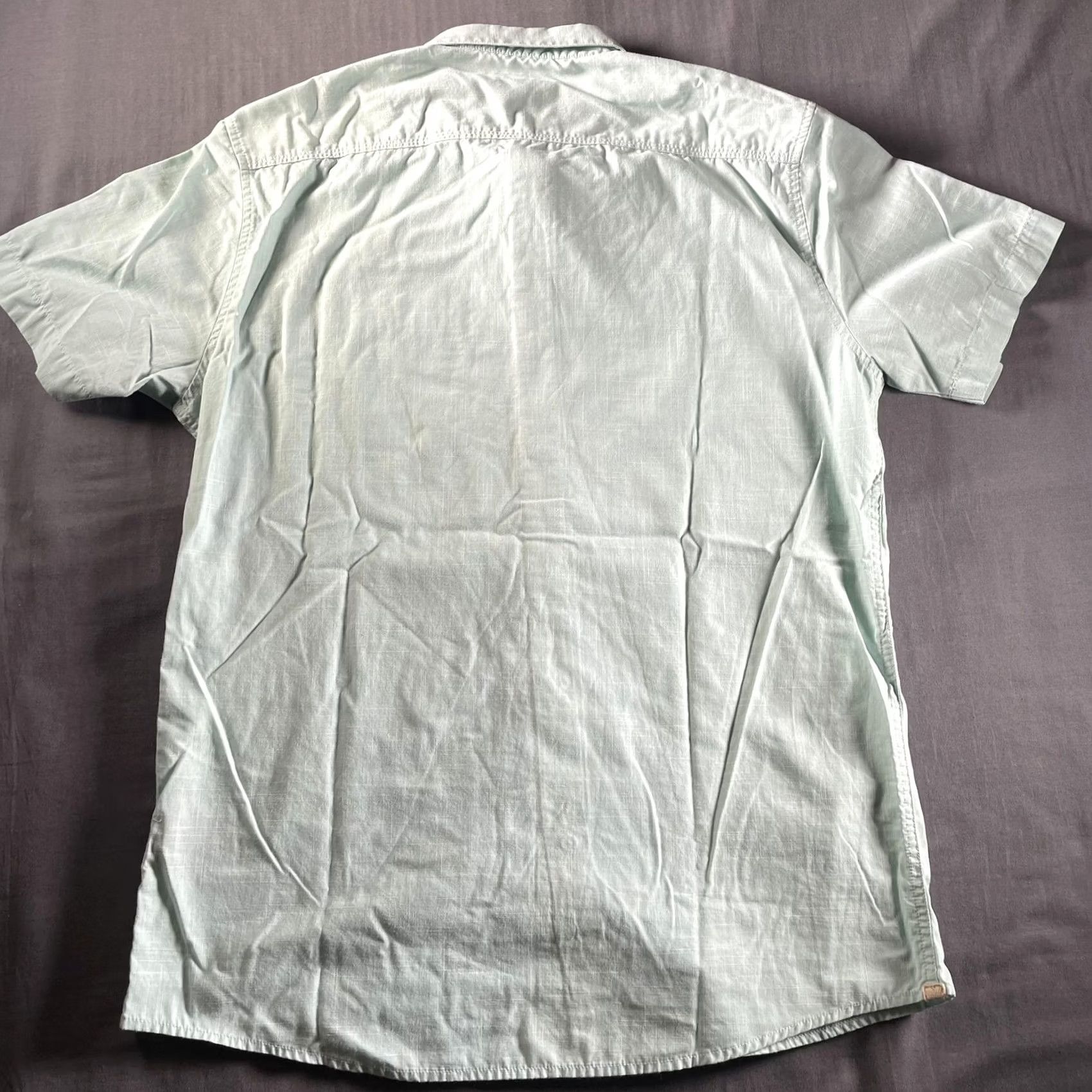 Vintage KÜHL Shirt Mens Medium Green Short Sleeve Button-Up Dual Pocket Casual Outdoor Size US M / EU 48-50 / 2 - 7 Thumbnail