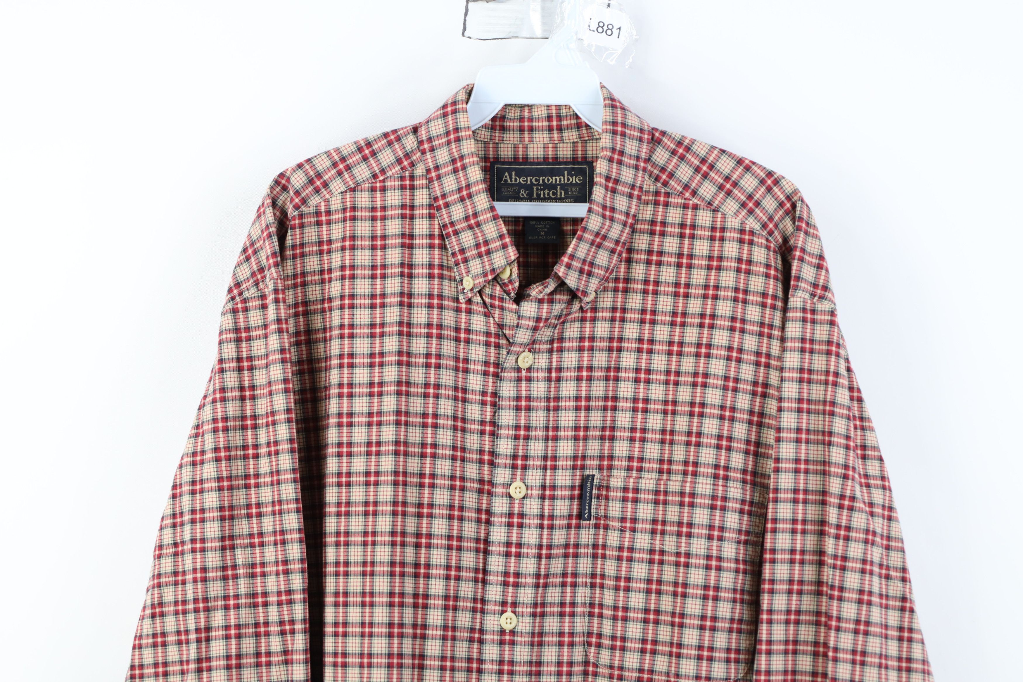 Abercrombie & Fitch Vintage 90s Y2K Abercrombie & Fitch Button Down Shirt Size US M / EU 48-50 / 2 - 2 Thumbnail