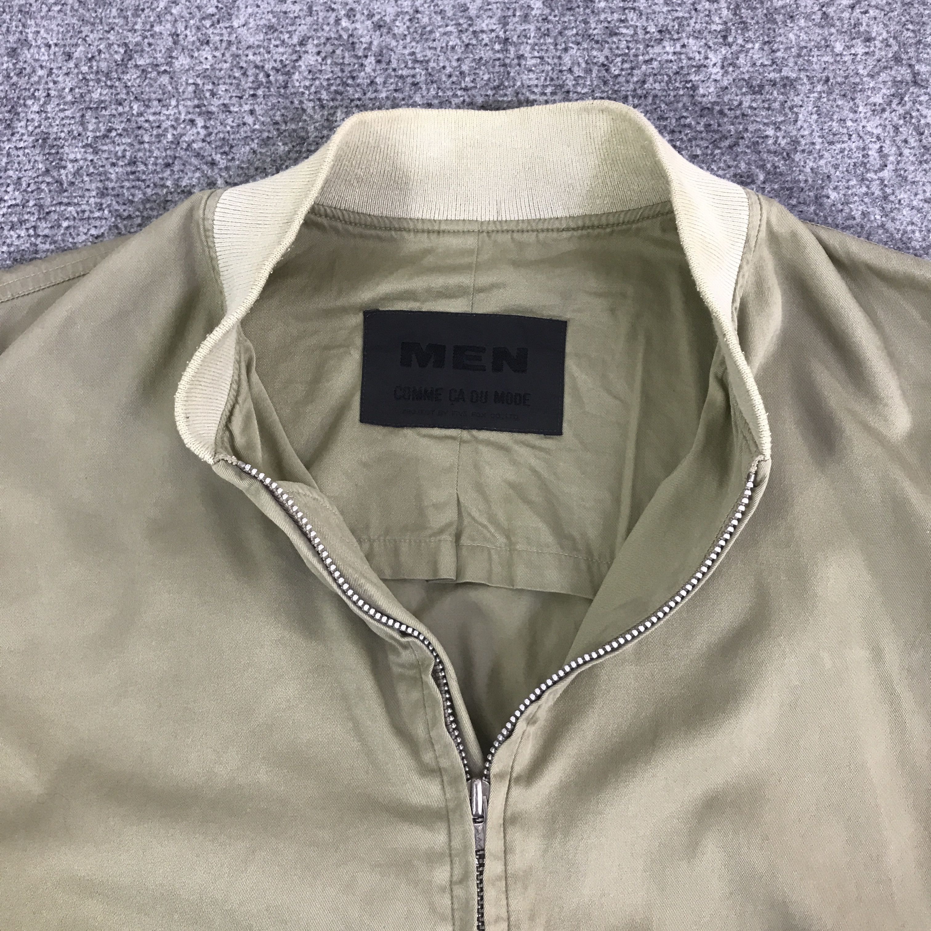 Japanese Brand comme ca du mode bomber jacket K121B3 Size US L / EU 52-54 / 3 - 8 Thumbnail