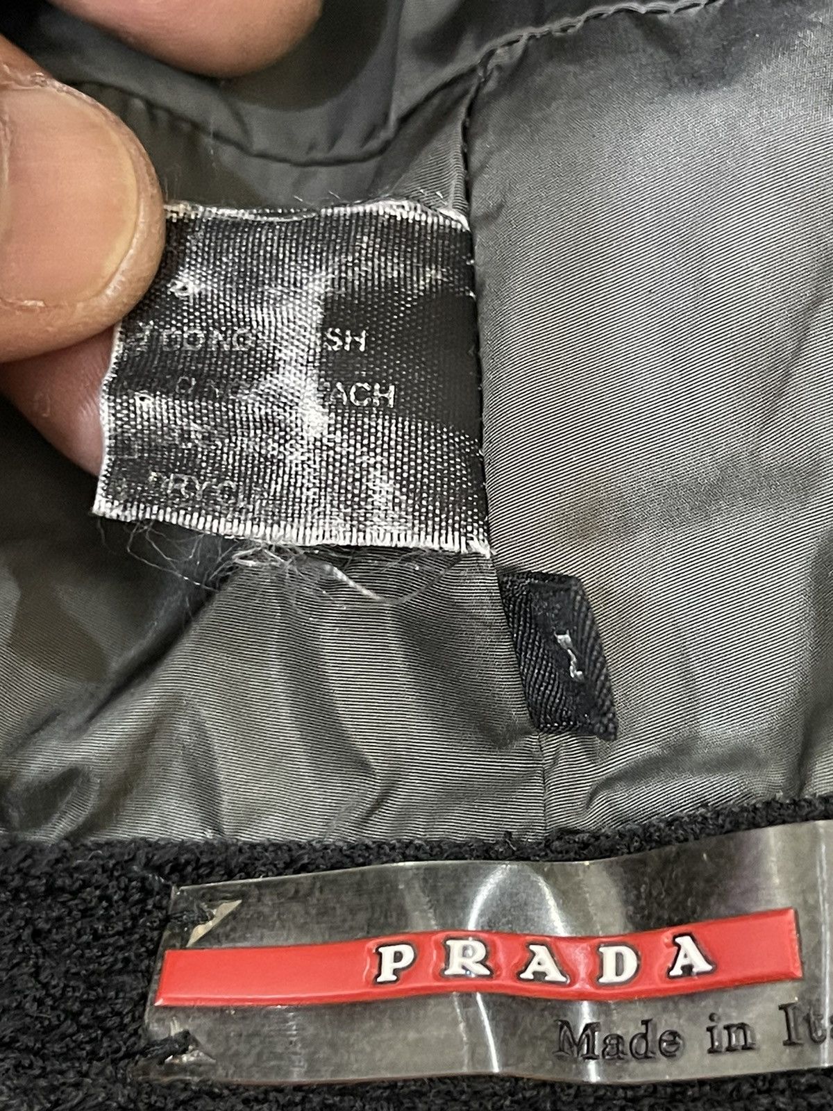 Prada Vintage PRADA Bucket Hat Size ONE SIZE - 9 Thumbnail