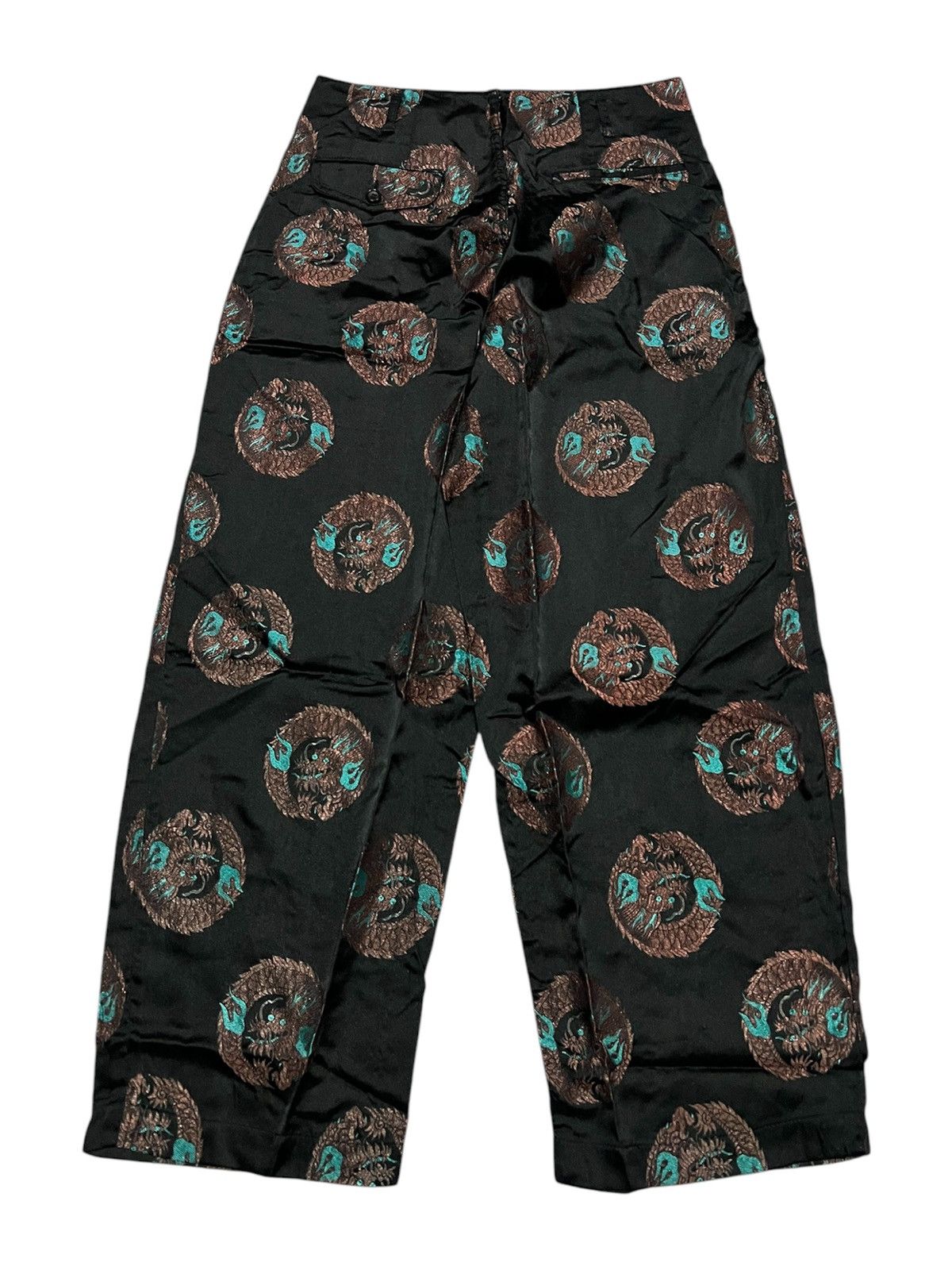 Comme des Garcons Homme Plus FW11 Comme Des Garcons Homme Plus Dragon Embroidered Pants Size US 31 - 3 Thumbnail