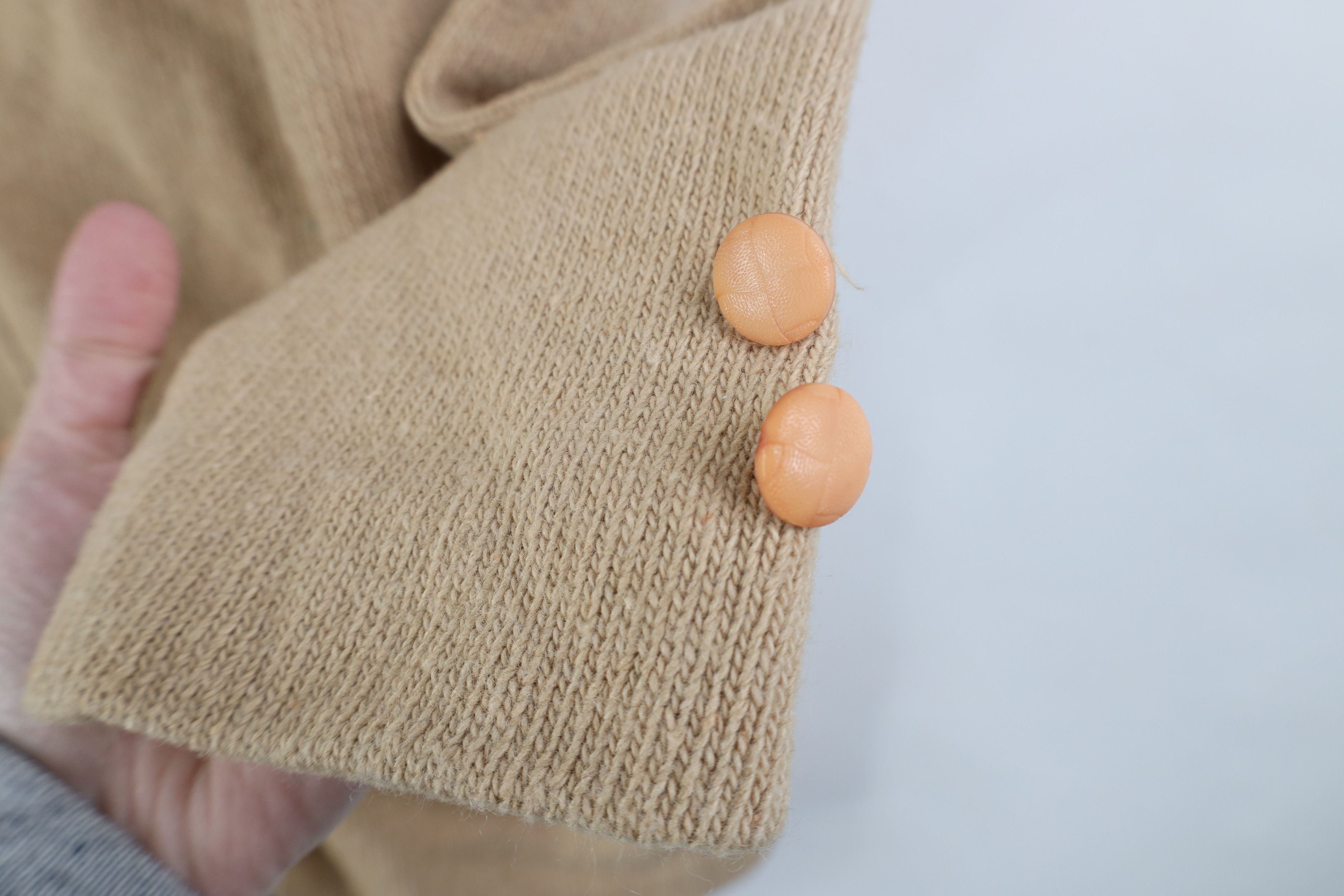 Vintage Vintage 60s Streetwear Ribbed Knit Cardigan Sweater USA Size US S / EU 44-46 / 1 - 12 Thumbnail