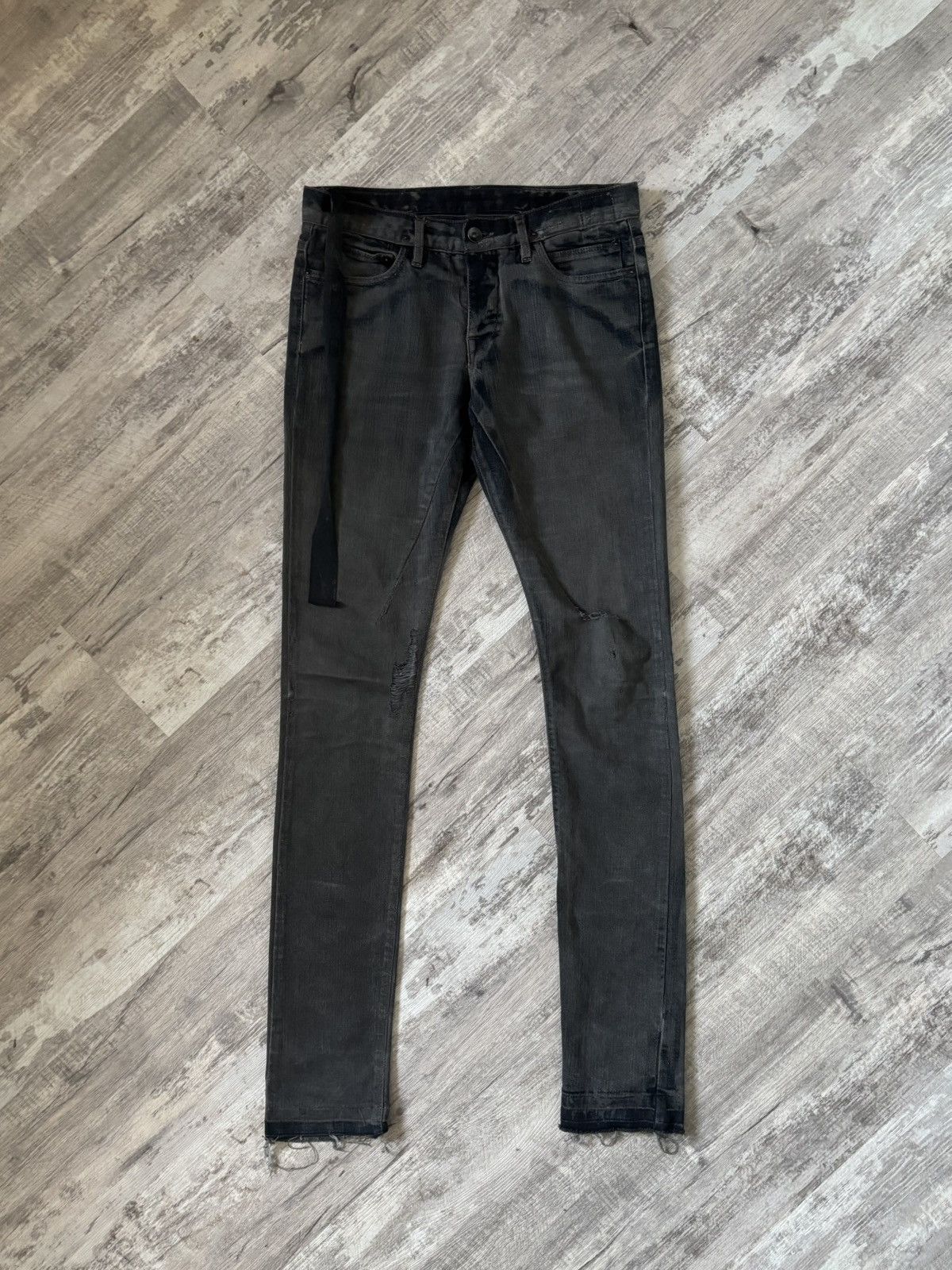 Rick Owens FW09 Rick Owens Hogwash Detroit Cut Denim | Grailed
