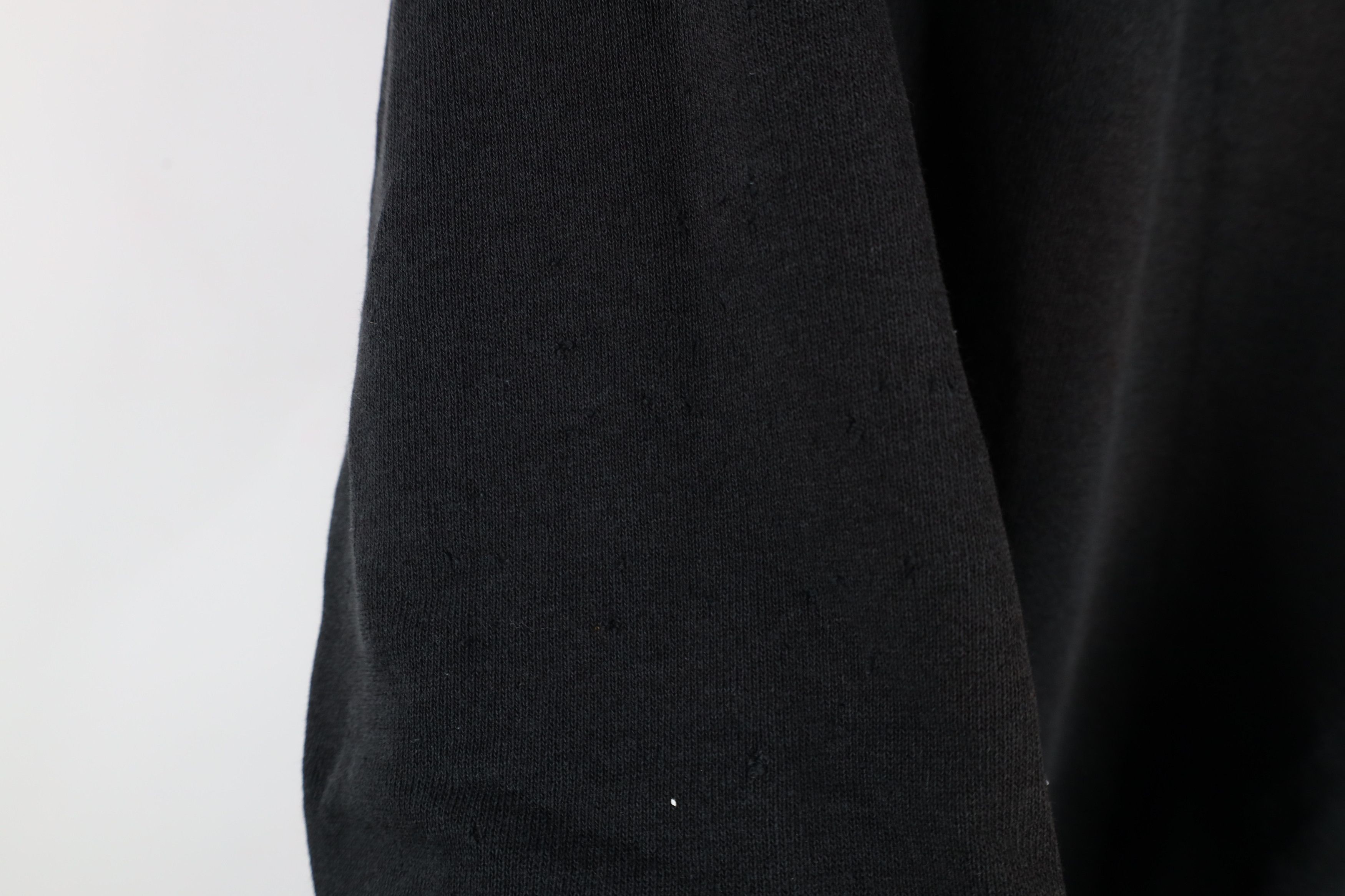 Vintage Vintage 80s 90s Streetwear Boxy Fit Sweatshirt Black USA Size XXL / US 16-18 / IT 52-54 - 4 Thumbnail
