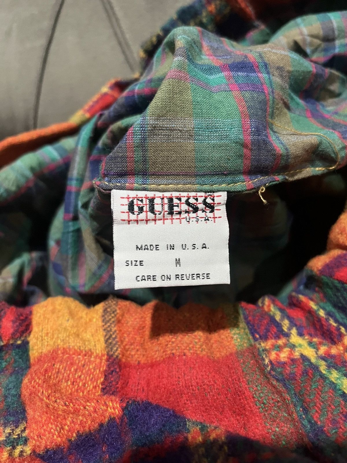 Guess Authentic Vintage GUESS Made in Usa Backpack Size ONE SIZE - 11 Thumbnail