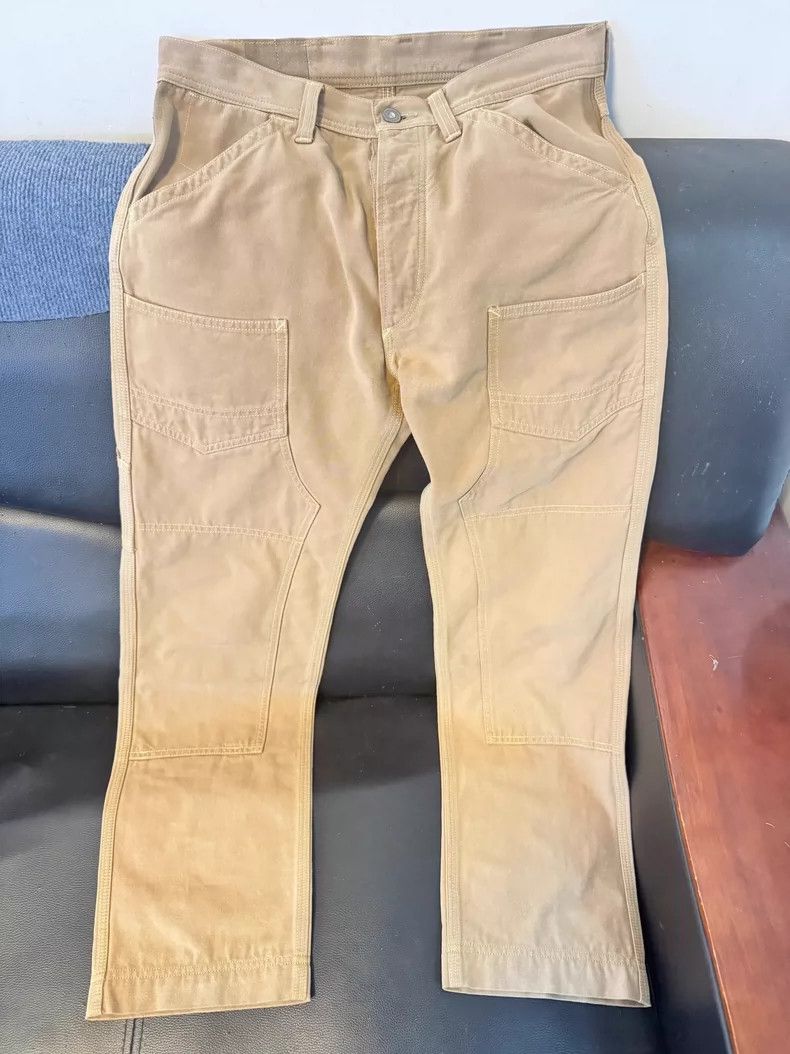 Freewheelers Freewheelers Khaki Canvas Pants for Sale Size US 38 / EU 54 - 1 Thumbnail